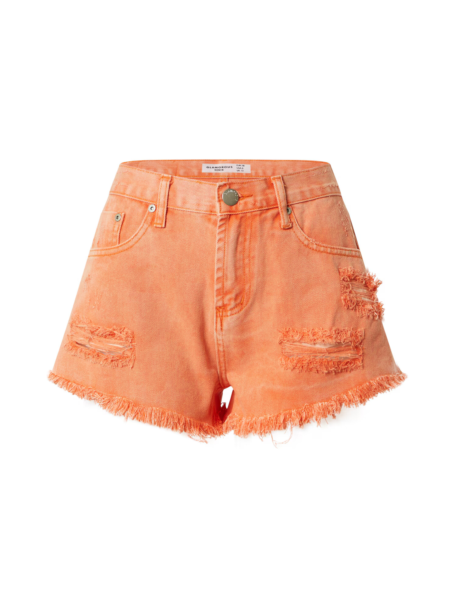 GLAMOROUS Shorts оранжево - Pepit.bg