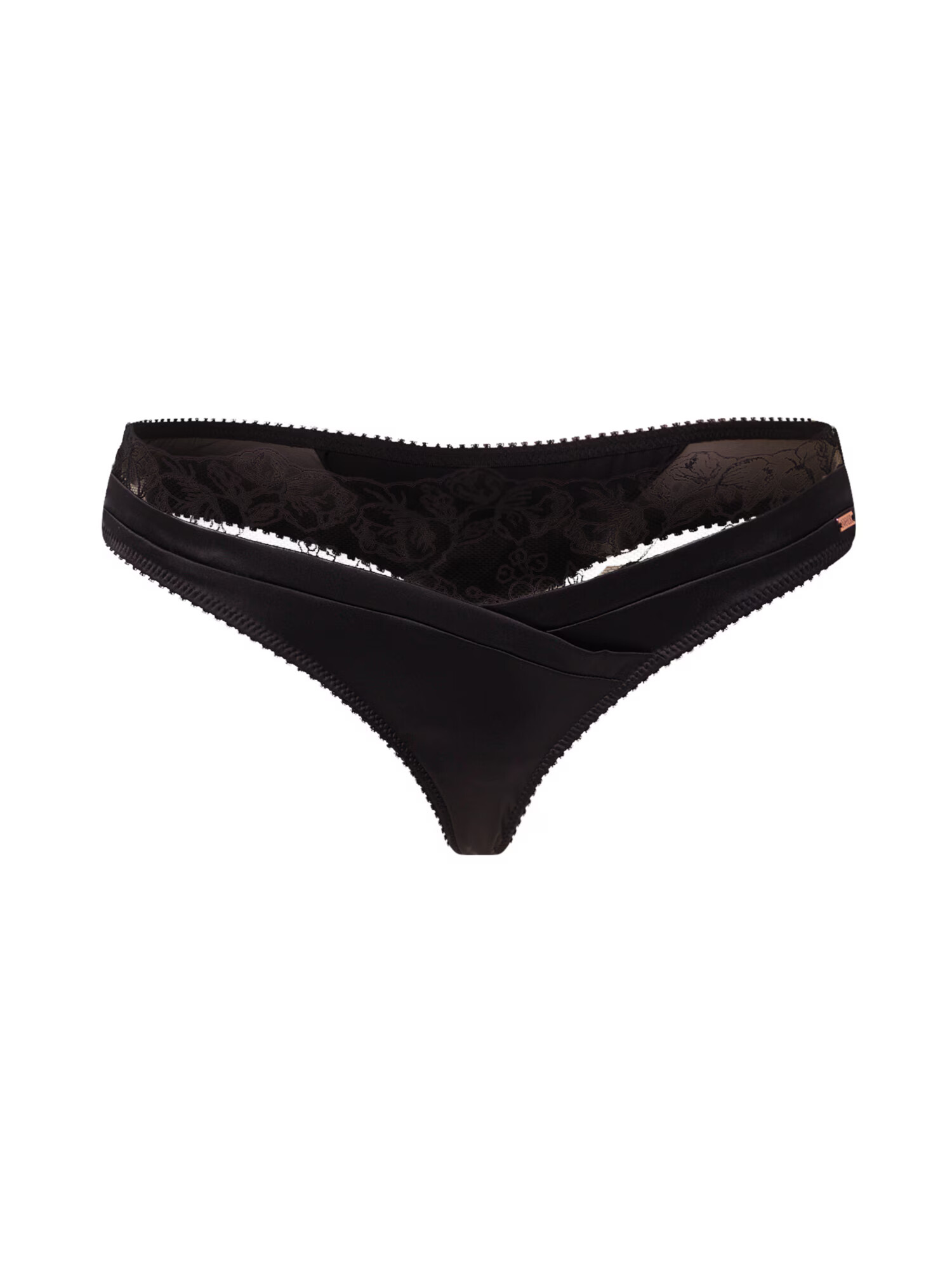 Hunkemöller String 'Tilly' черно - Pepit.bg