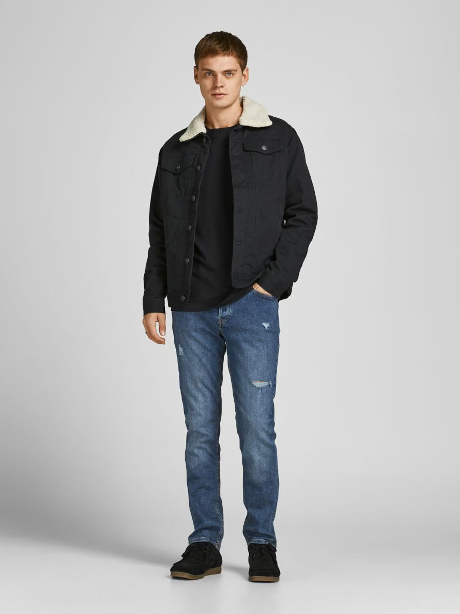 JACK & JONES Дънки 'Tim' син деним - Pepit.bg