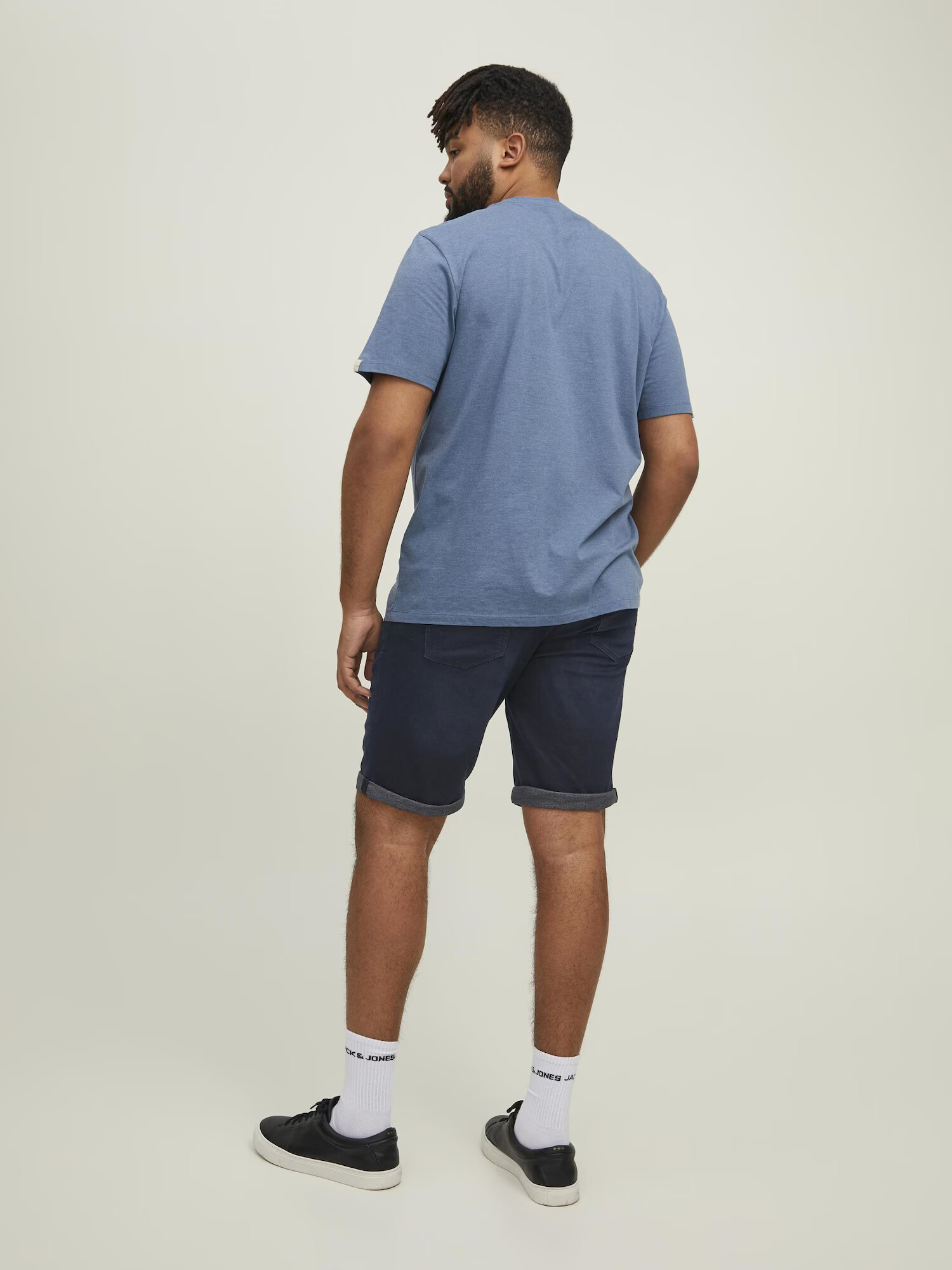 Jack & Jones Plus Дънки 'RICK' тъмносиньо - Pepit.bg