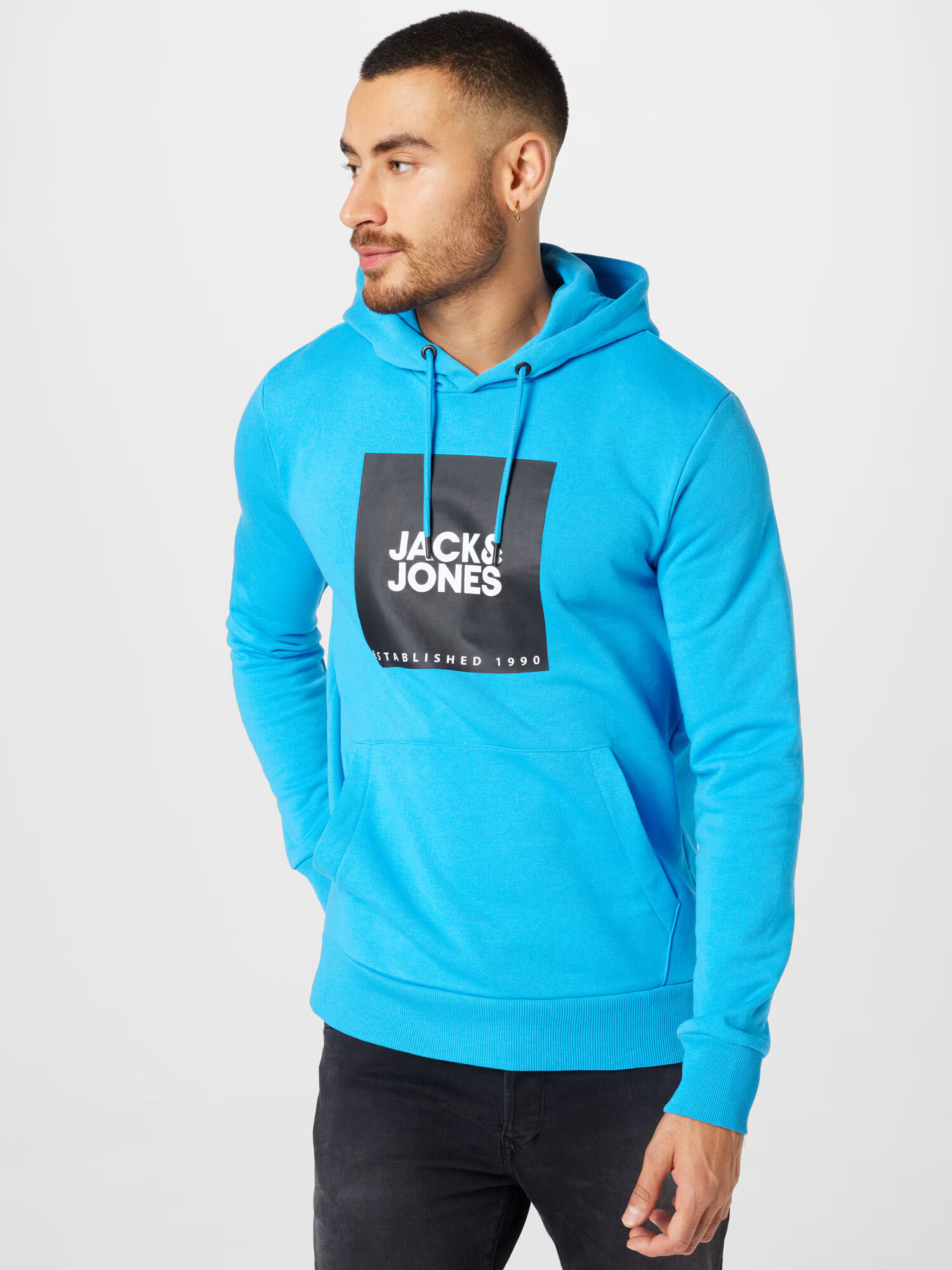 JACK & JONES Суичър 'JJLOCK' небесносиньо - Pepit.bg