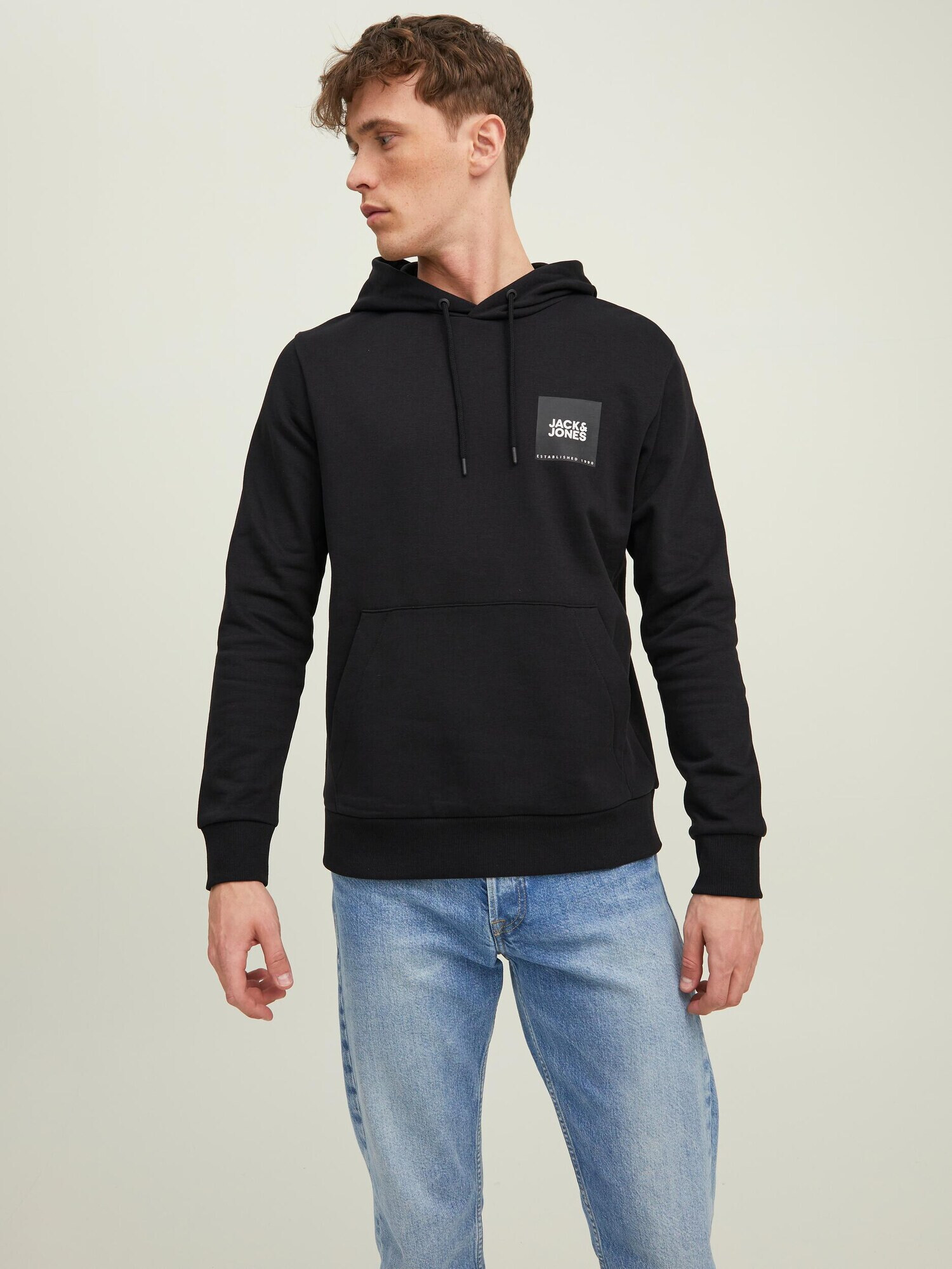 JACK & JONES Суичър 'Lock' черно - Pepit.bg