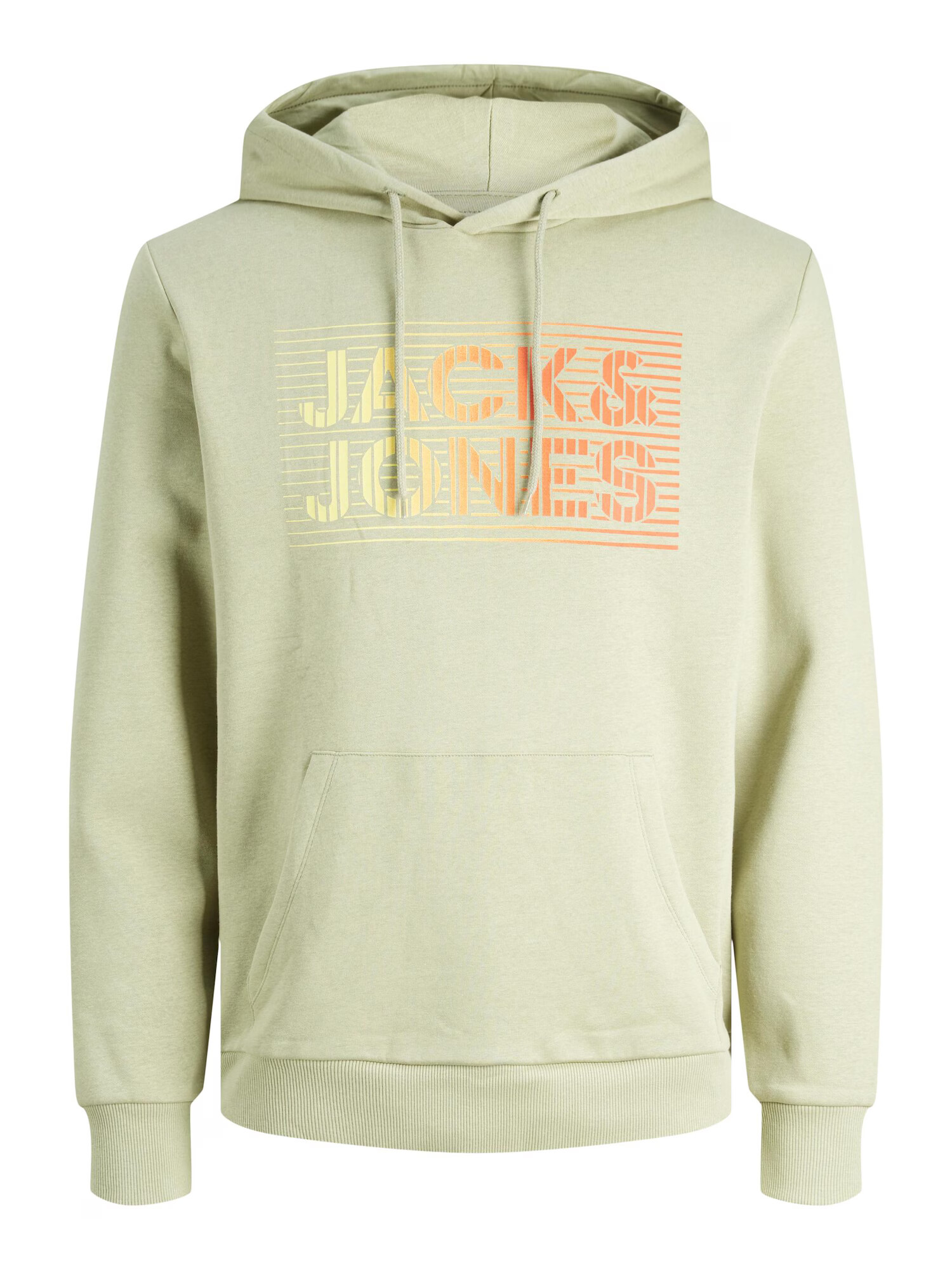 JACK & JONES Суичър 'RAYMOND' жълто / светлозелено / оранжево - Pepit.bg