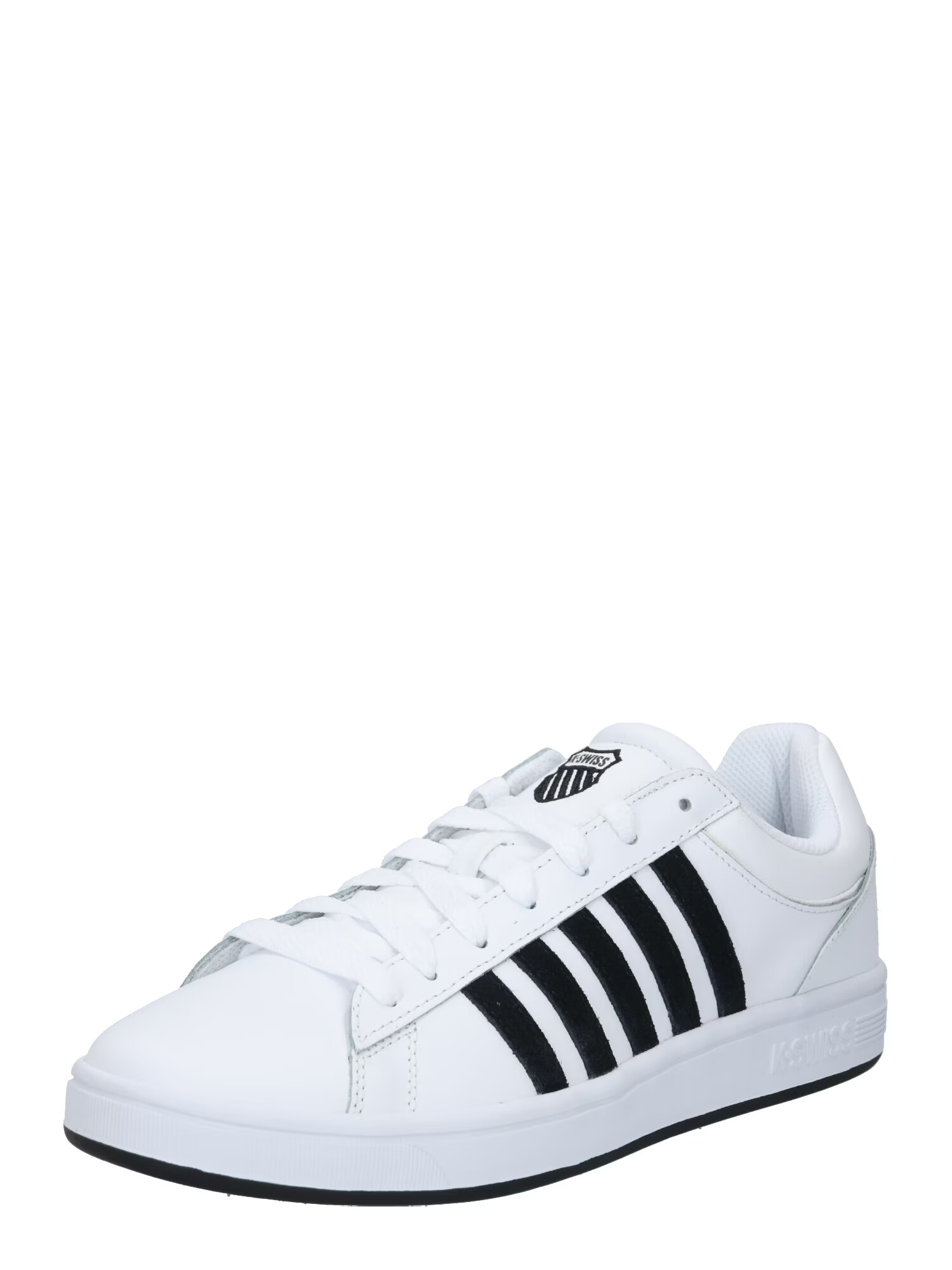 K-SWISS Ниски маратонки 'Court Winston' черно / бяло - Pepit.bg