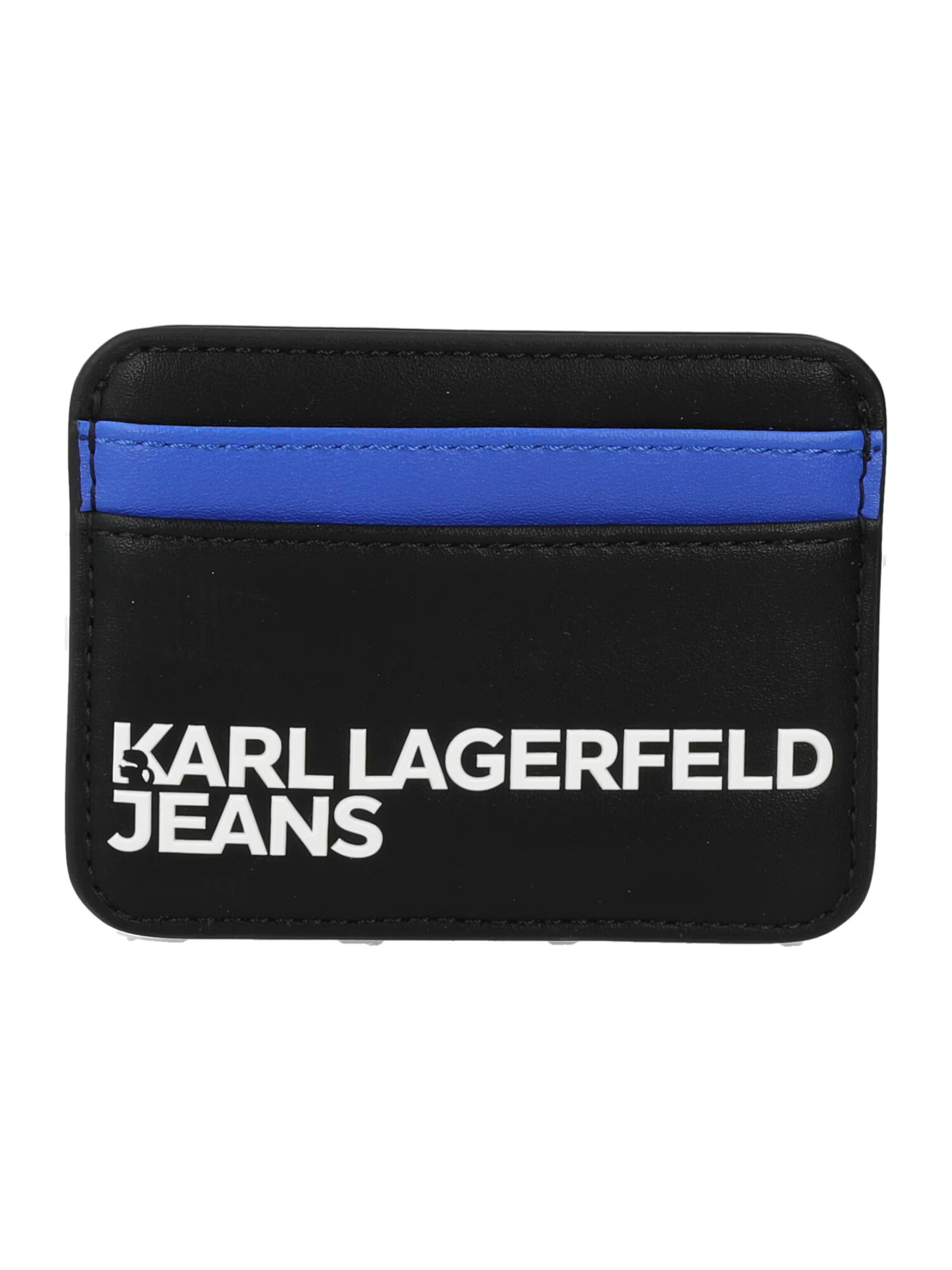 KARL LAGERFELD JEANS Портмоне синьо / черно / бяло - Pepit.bg