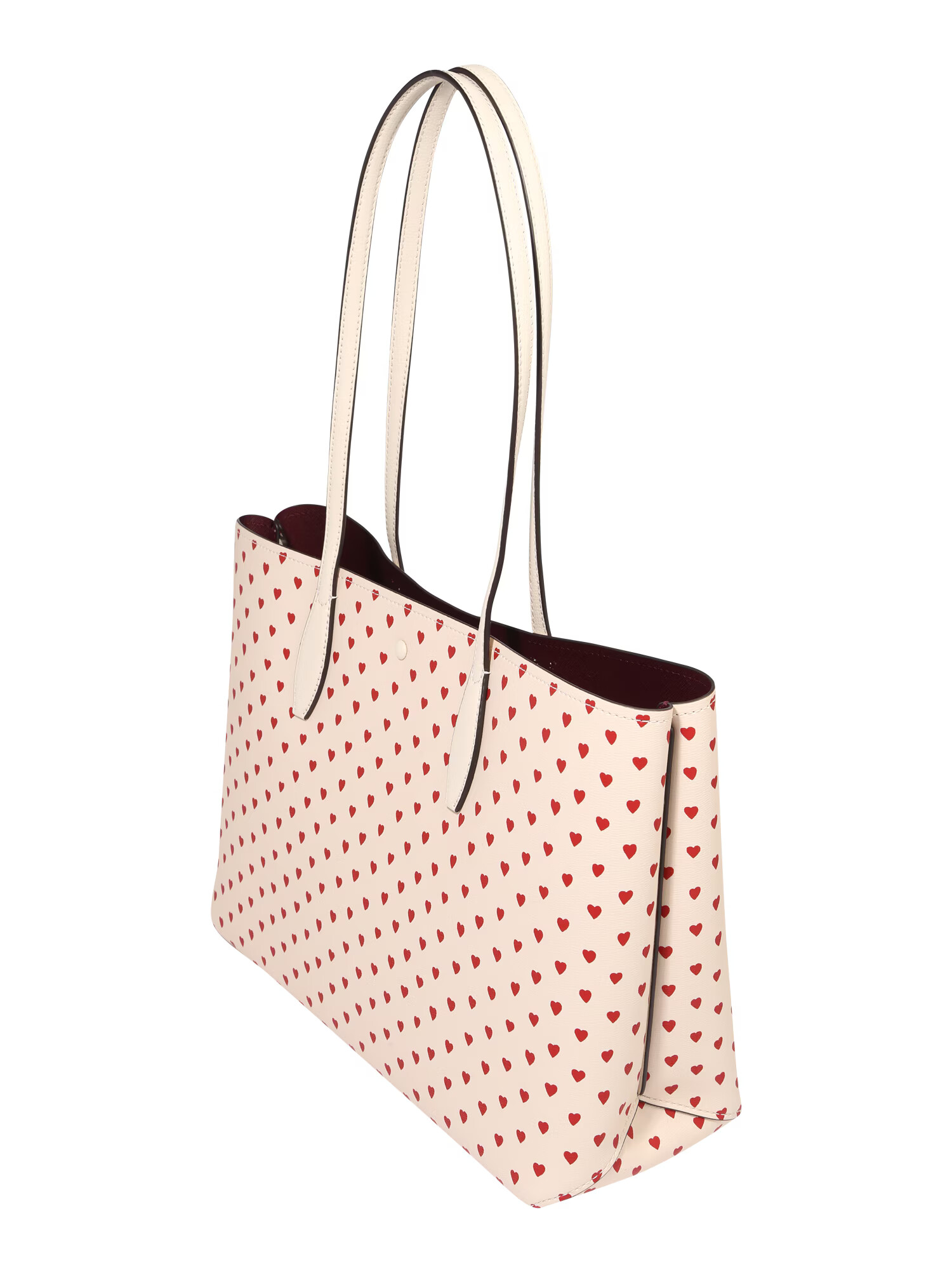 Kate Spade "Чанта тип ""Shopper""" бежово / червено - Pepit.bg