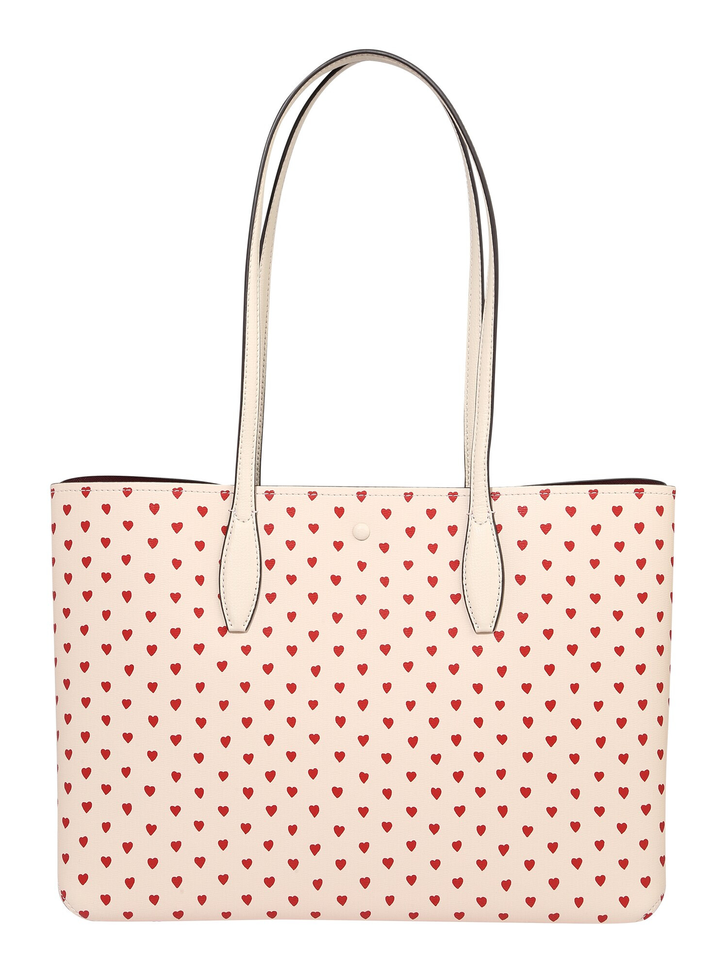 Kate Spade "Чанта тип ""Shopper""" бежово / червено - Pepit.bg