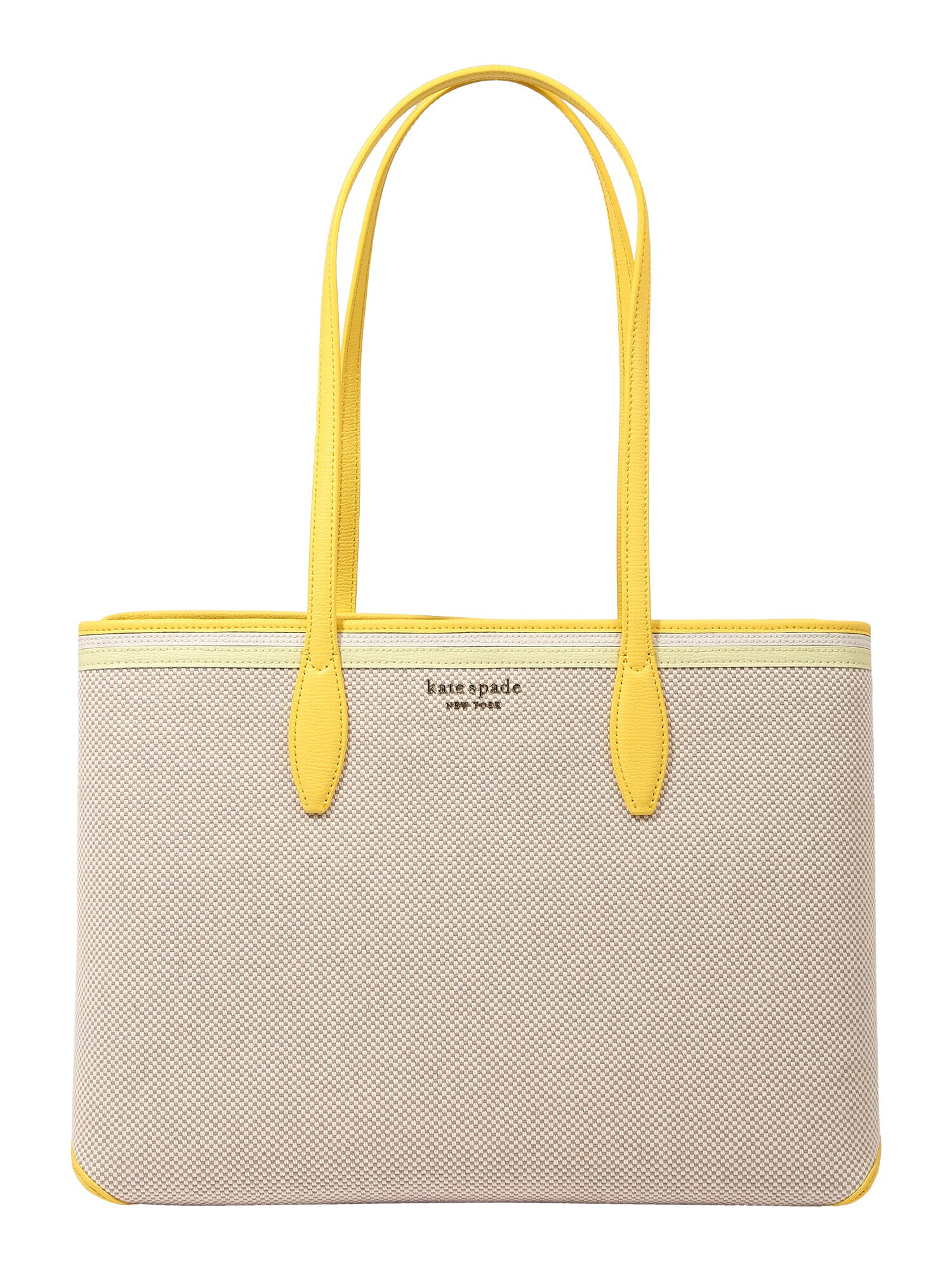 Kate Spade "Чанта тип ""Shopper""" бежово / жълто - Pepit.bg