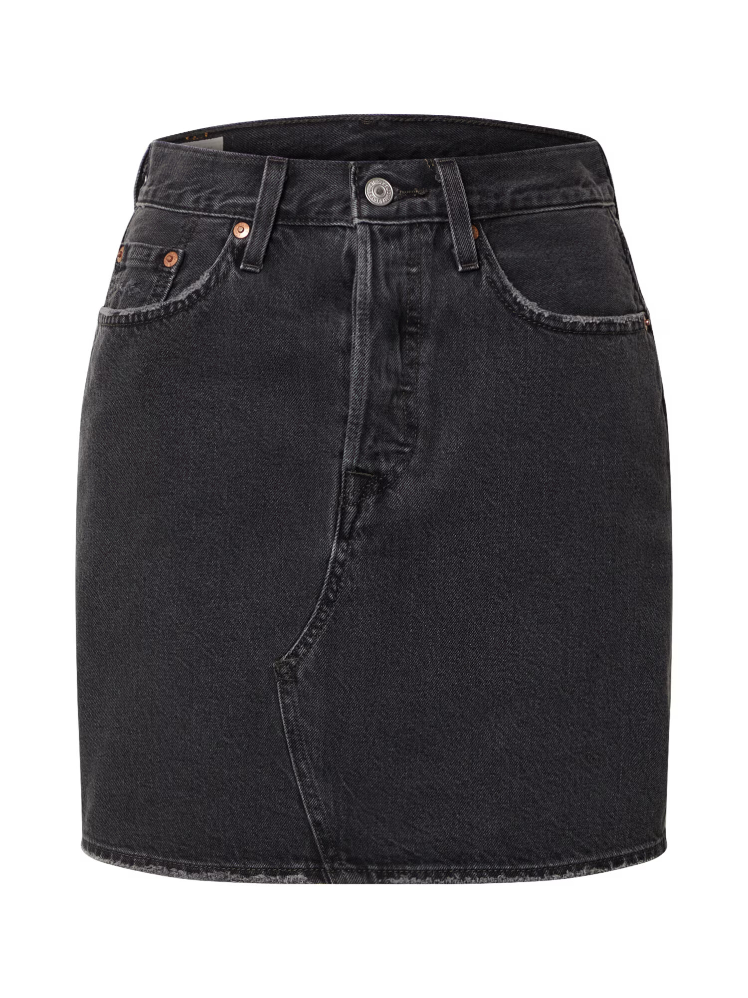 LEVI'S Пола 'HR DECON ICONIC BF SKIRT BLACKS' черен деним - Pepit.bg