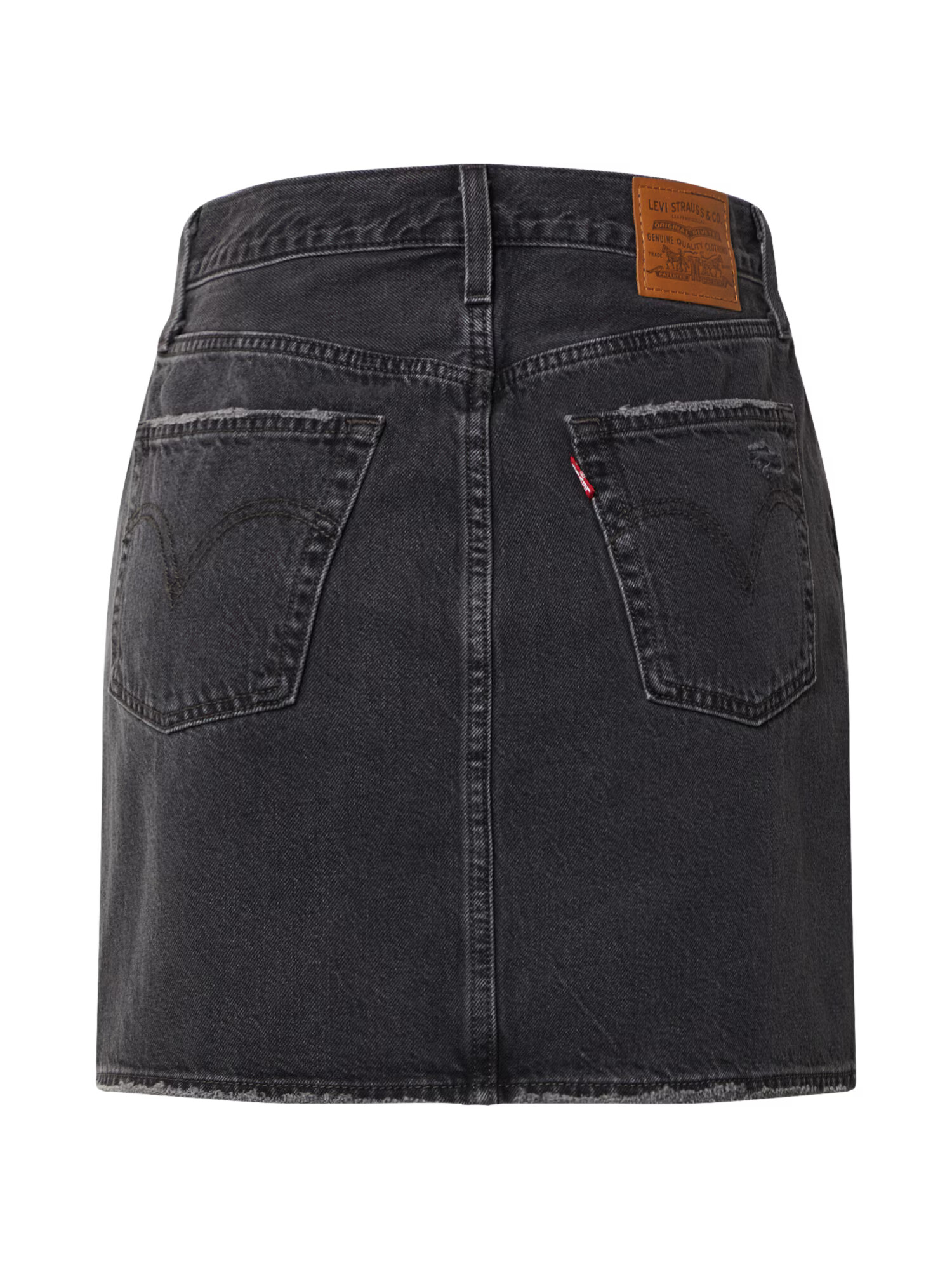 LEVI'S Пола 'HR DECON ICONIC BF SKIRT BLACKS' черен деним - Pepit.bg