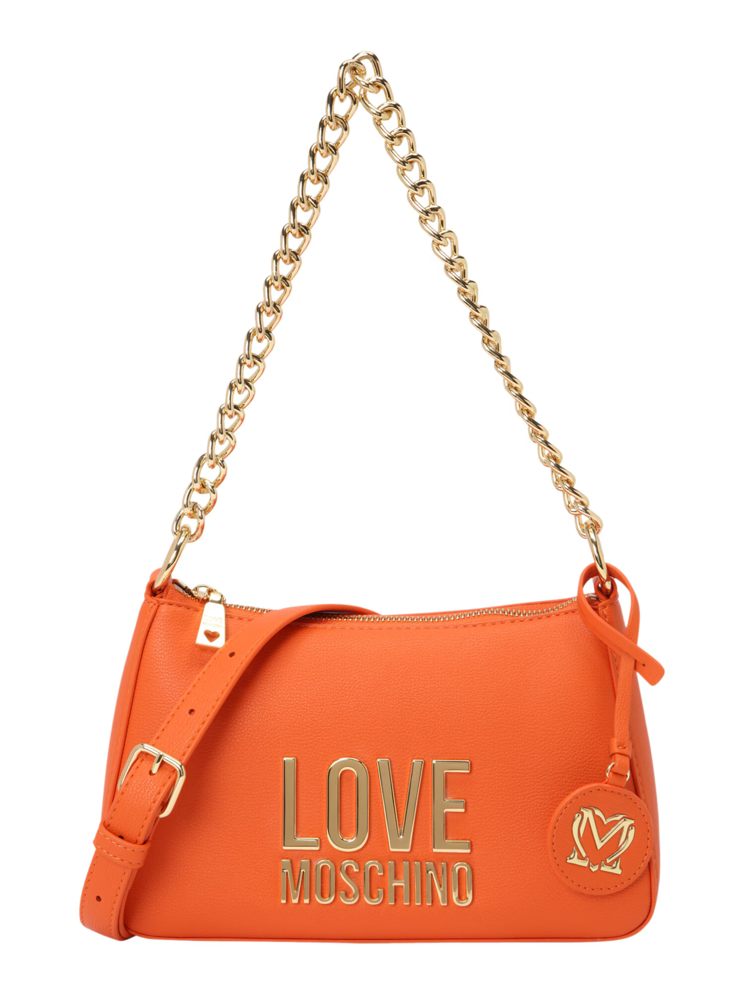 Love Moschino Чанта с презрамки злато / оранжево - Pepit.bg