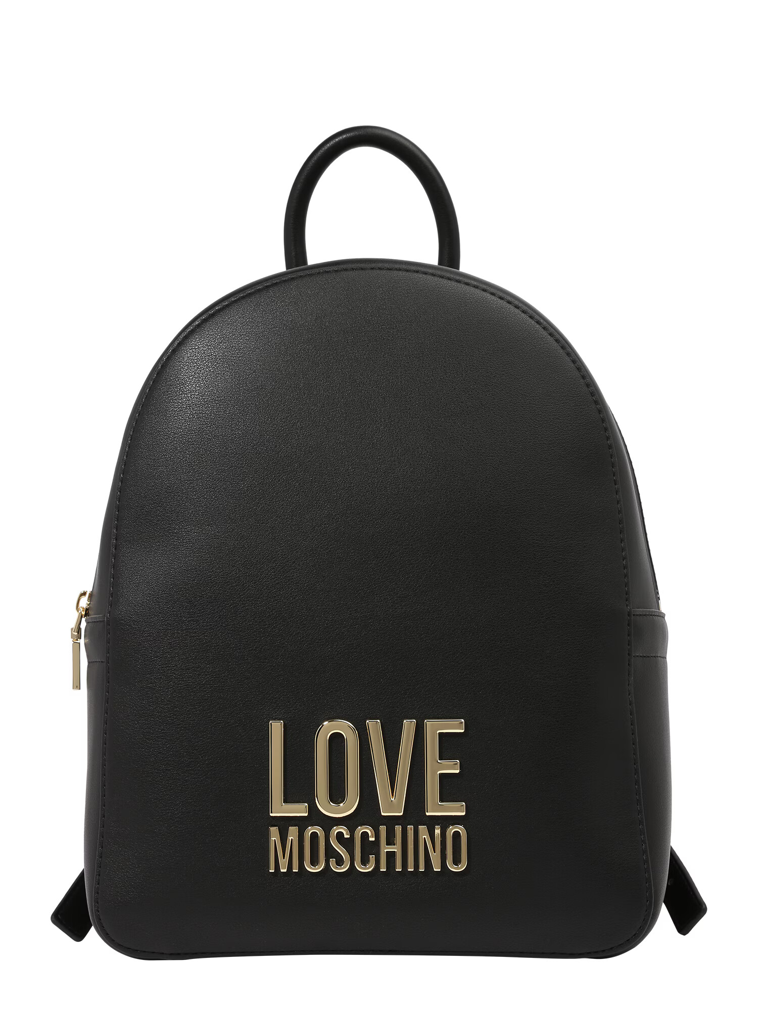 Love Moschino Раница 'Lettering' черно / злато - Pepit.bg