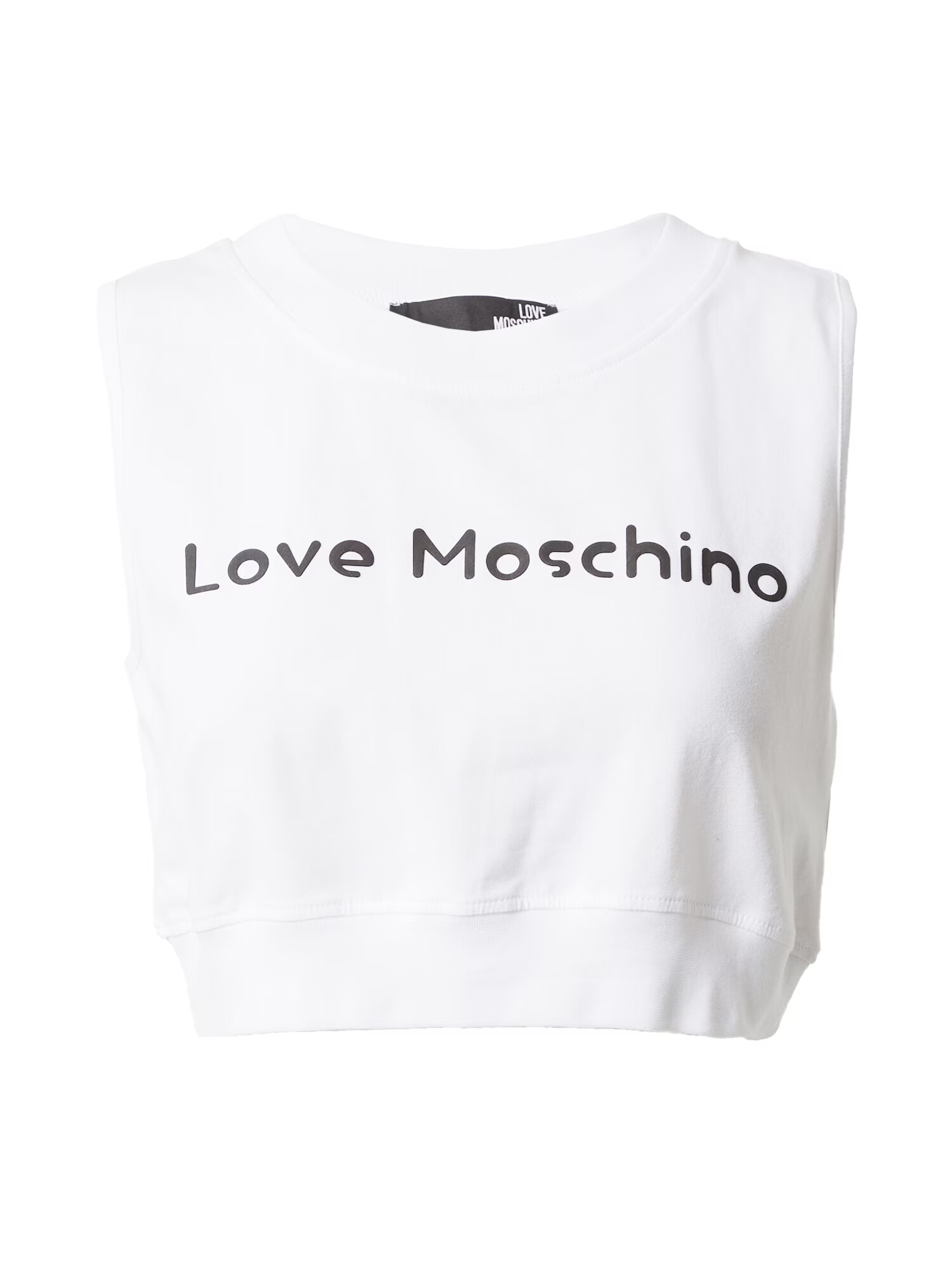 Love Moschino Топ черно / бяло - Pepit.bg