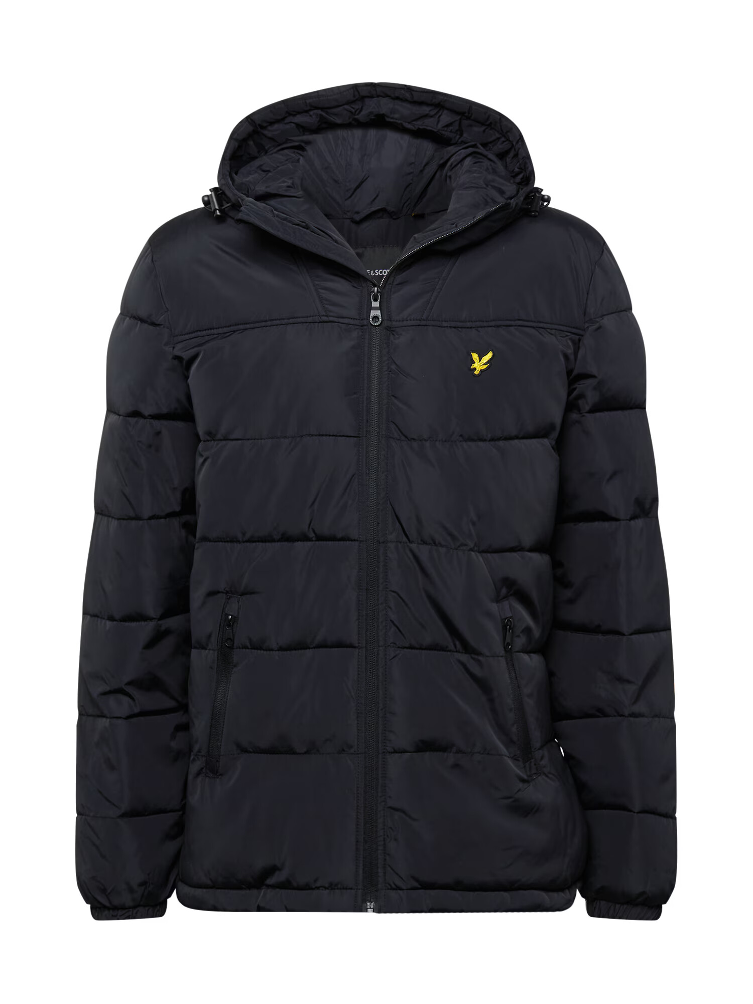 Lyle & Scott Зимно яке черно / жълто - Pepit.bg