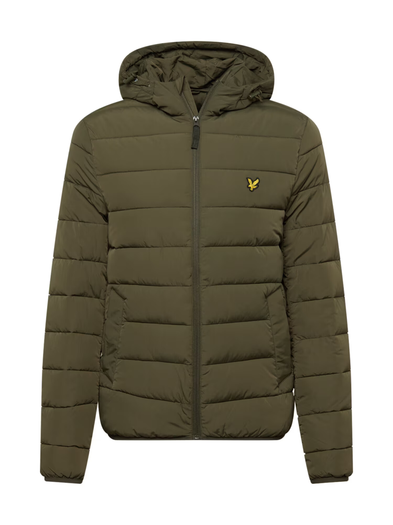 Lyle & Scott Преходно яке жълто / каки / черно - Pepit.bg