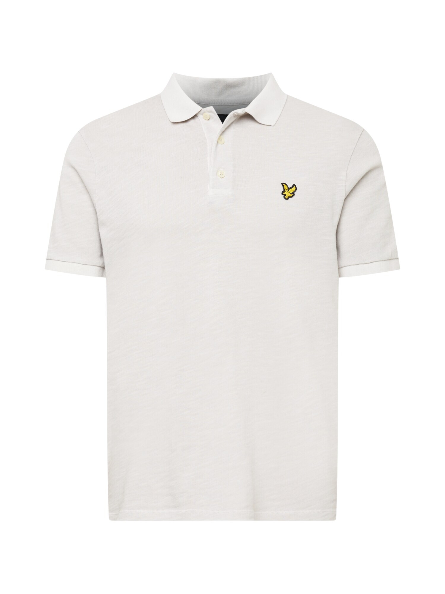 Lyle & Scott Тениска неоново жълто / черно / бял меланж - Pepit.bg