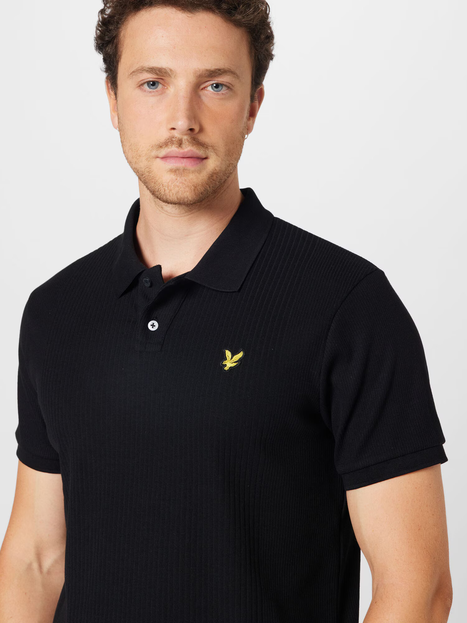 Lyle & Scott Тениска жълто / черно - Pepit.bg