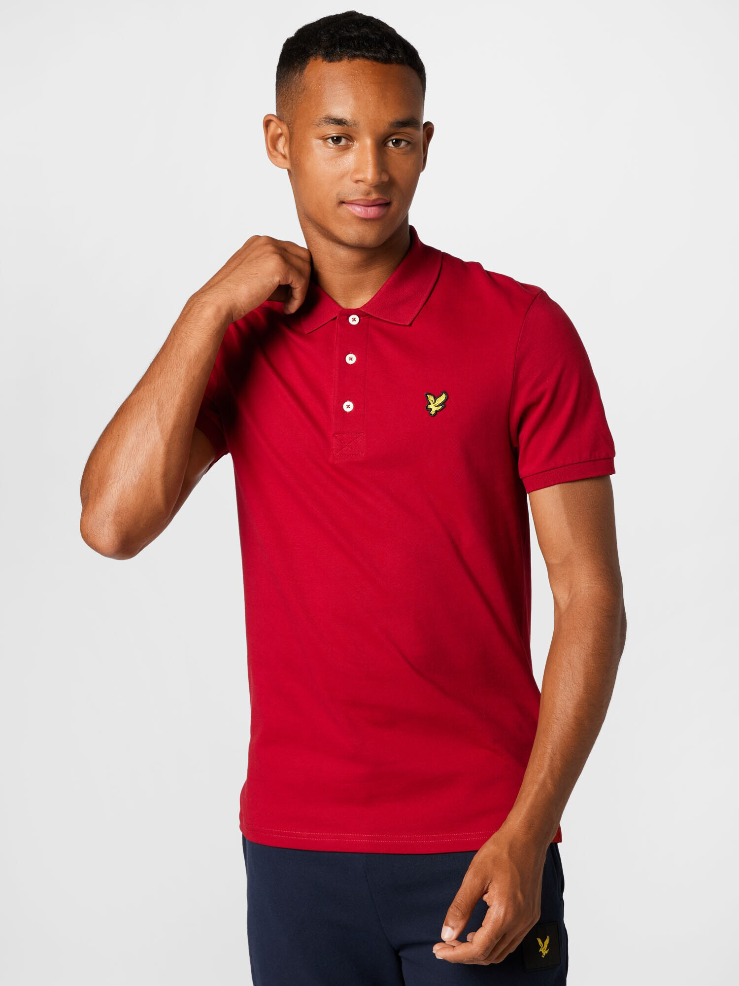 Lyle & Scott Тениска жълто / червено / черно - Pepit.bg