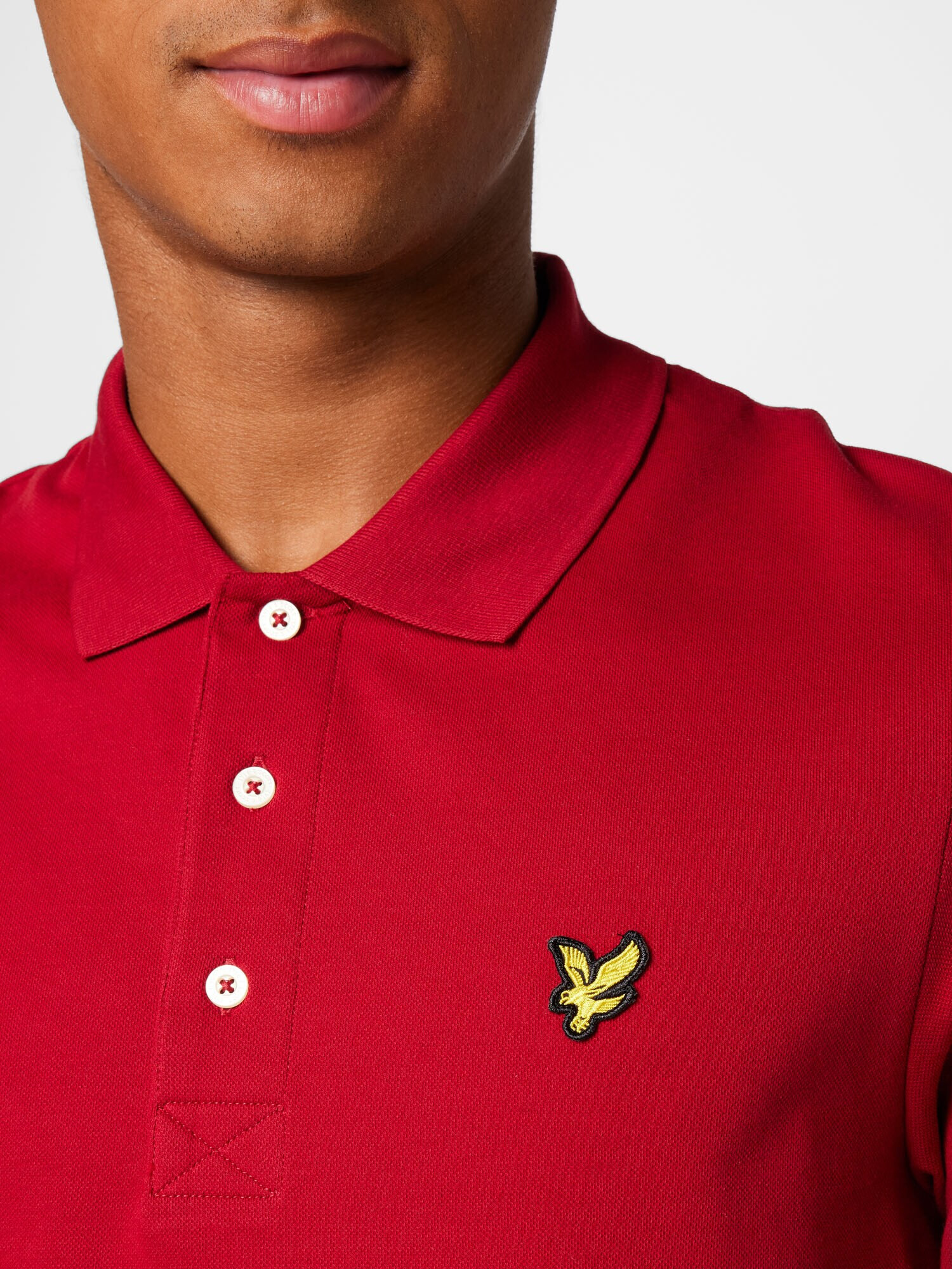 Lyle & Scott Тениска жълто / червено / черно - Pepit.bg