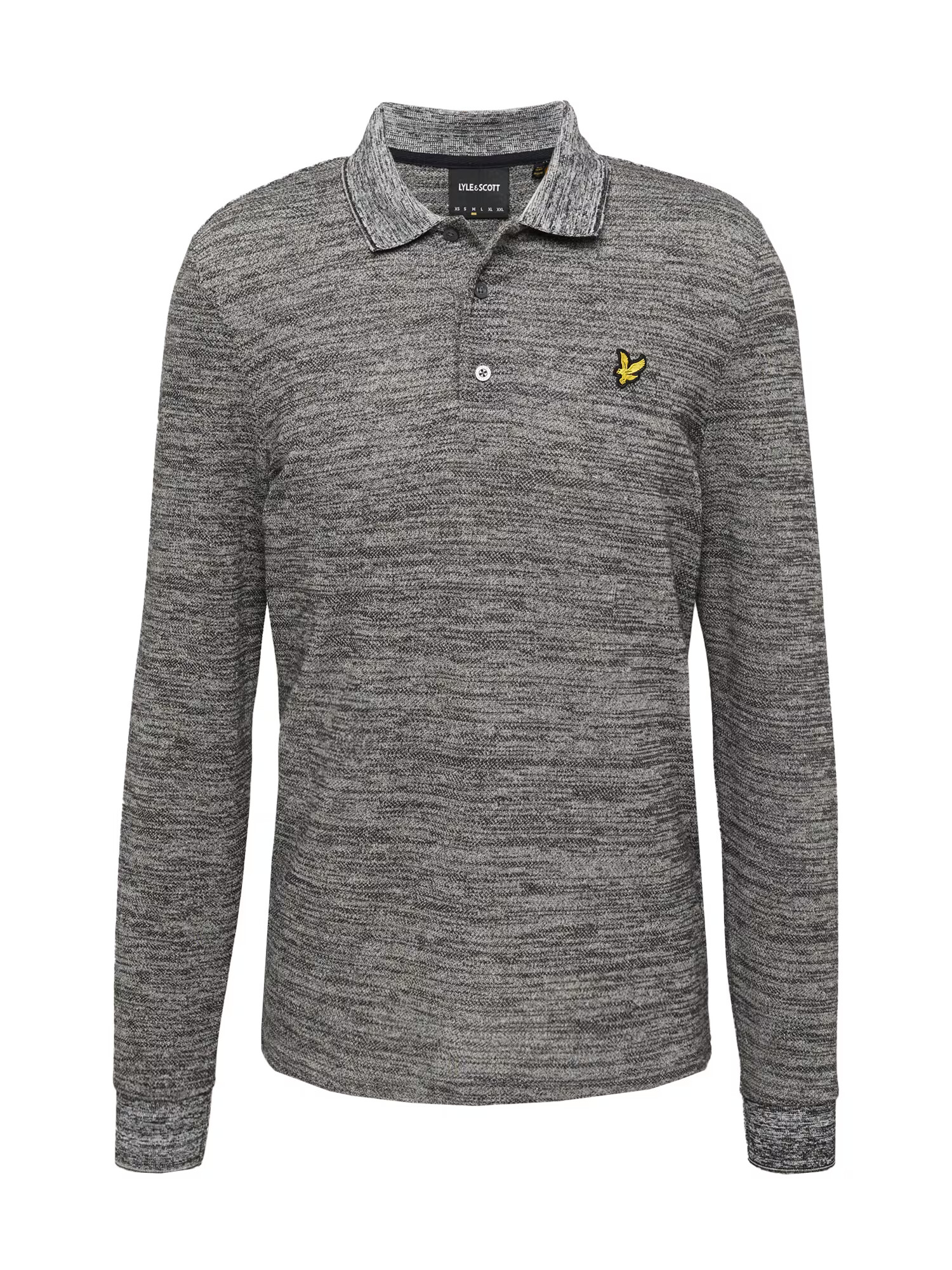 Lyle & Scott Тениска 'End on End' кобалтово синьо / жълто / сиво / черно - Pepit.bg