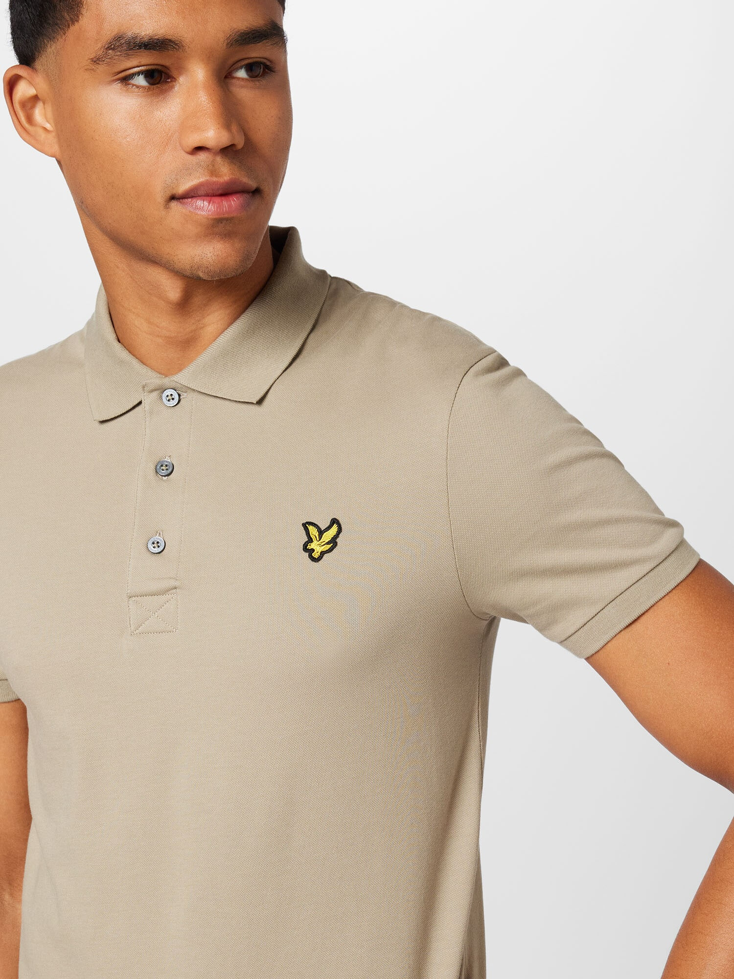 Lyle & Scott Тениска каки - Pepit.bg