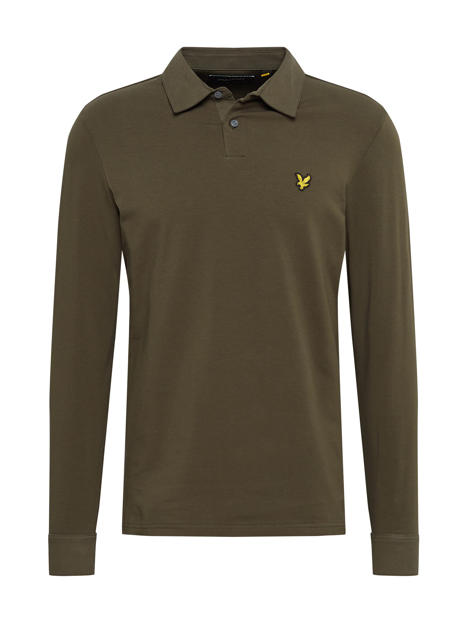 Lyle & Scott Тениска каки / жълто / черно - Pepit.bg