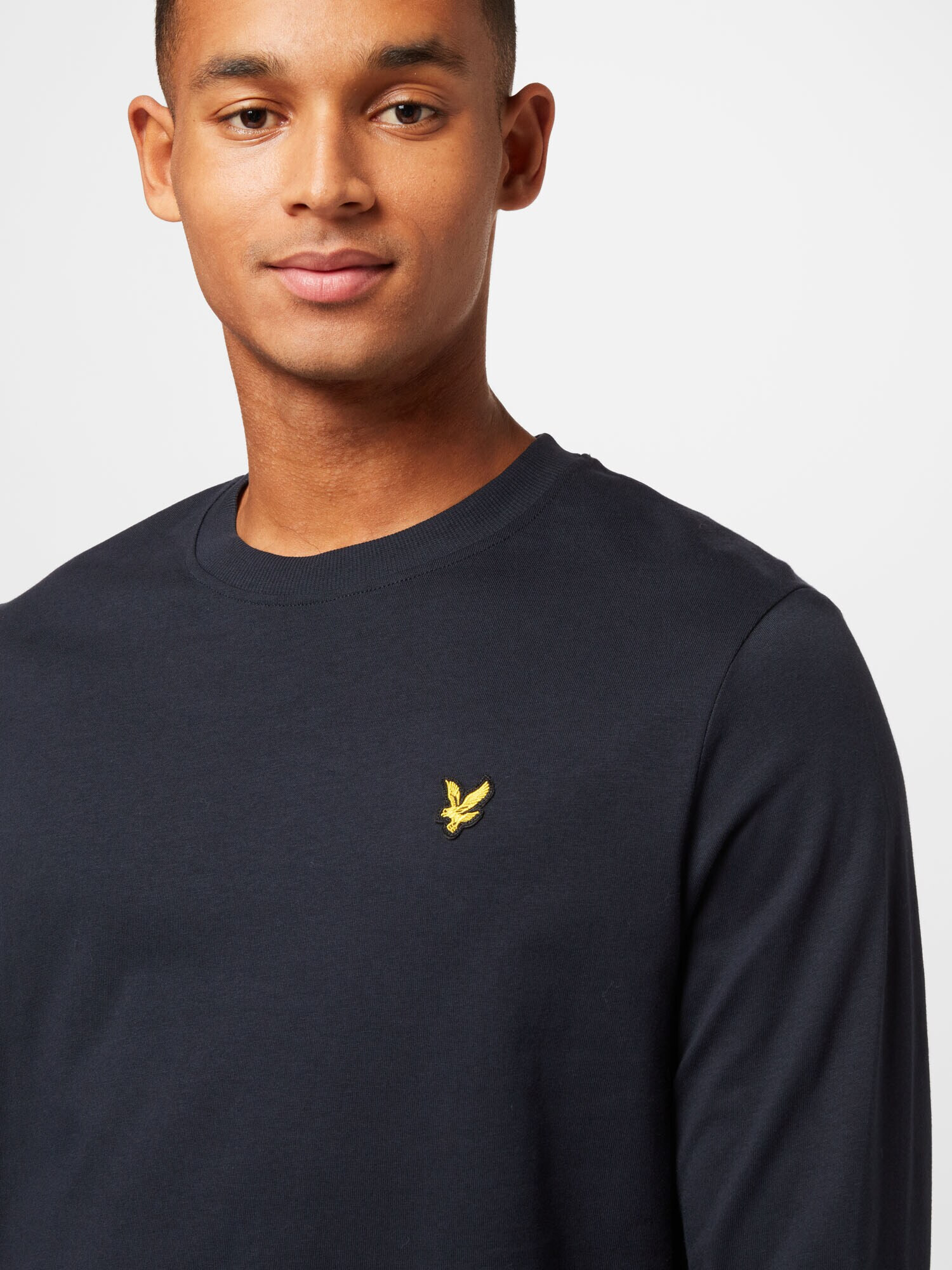 Lyle & Scott Тениска нейви синьо / жълто - Pepit.bg