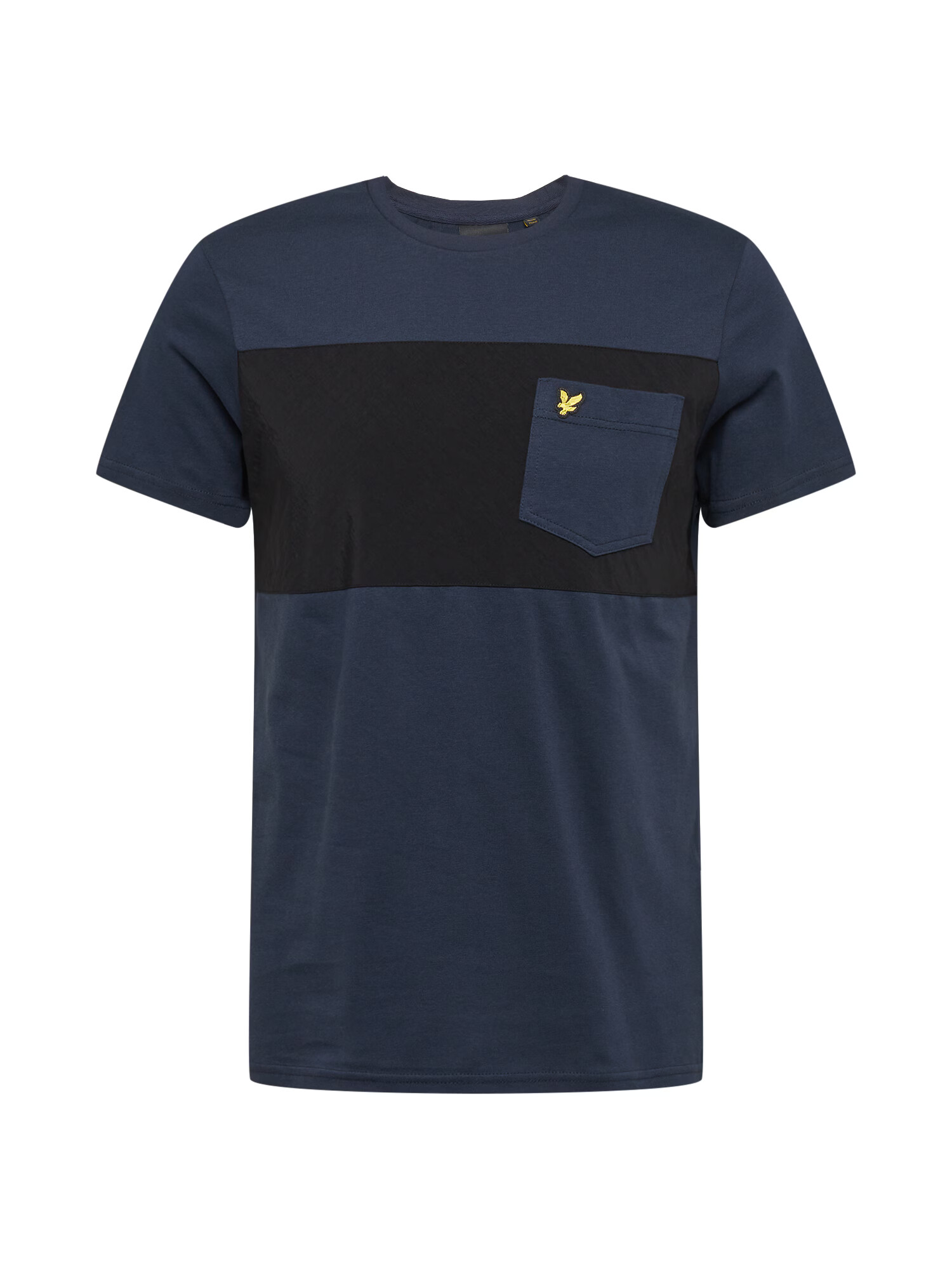 Lyle & Scott Тениска нейви синьо / жълто / черно - Pepit.bg