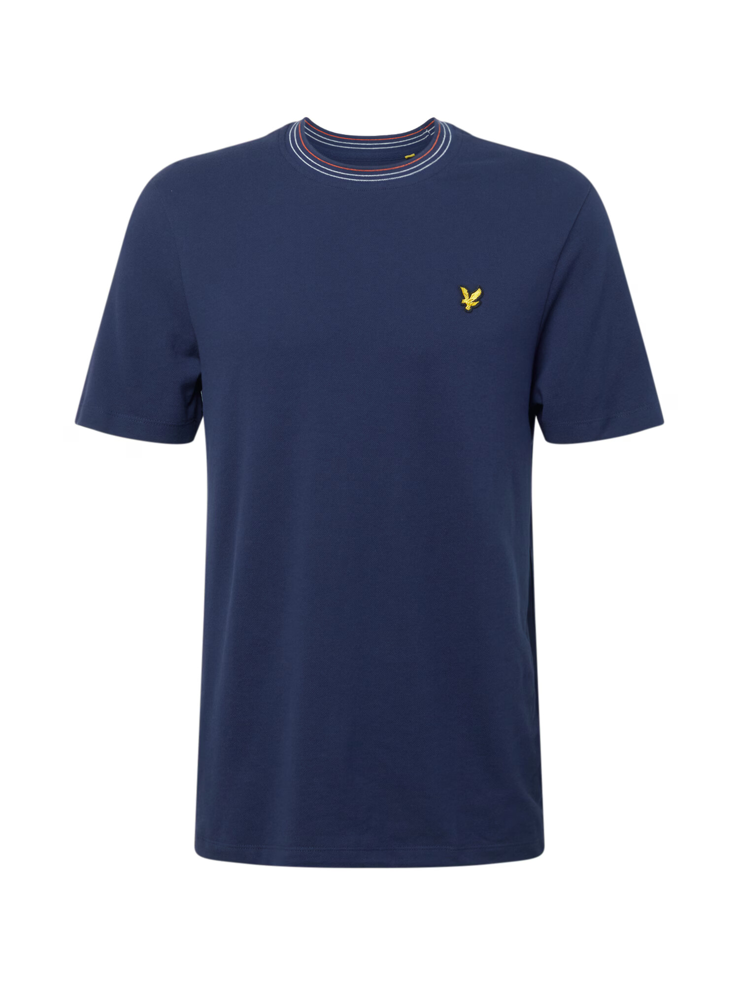 Lyle & Scott Тениска нейви синьо / бяло / жълто / червено - Pepit.bg