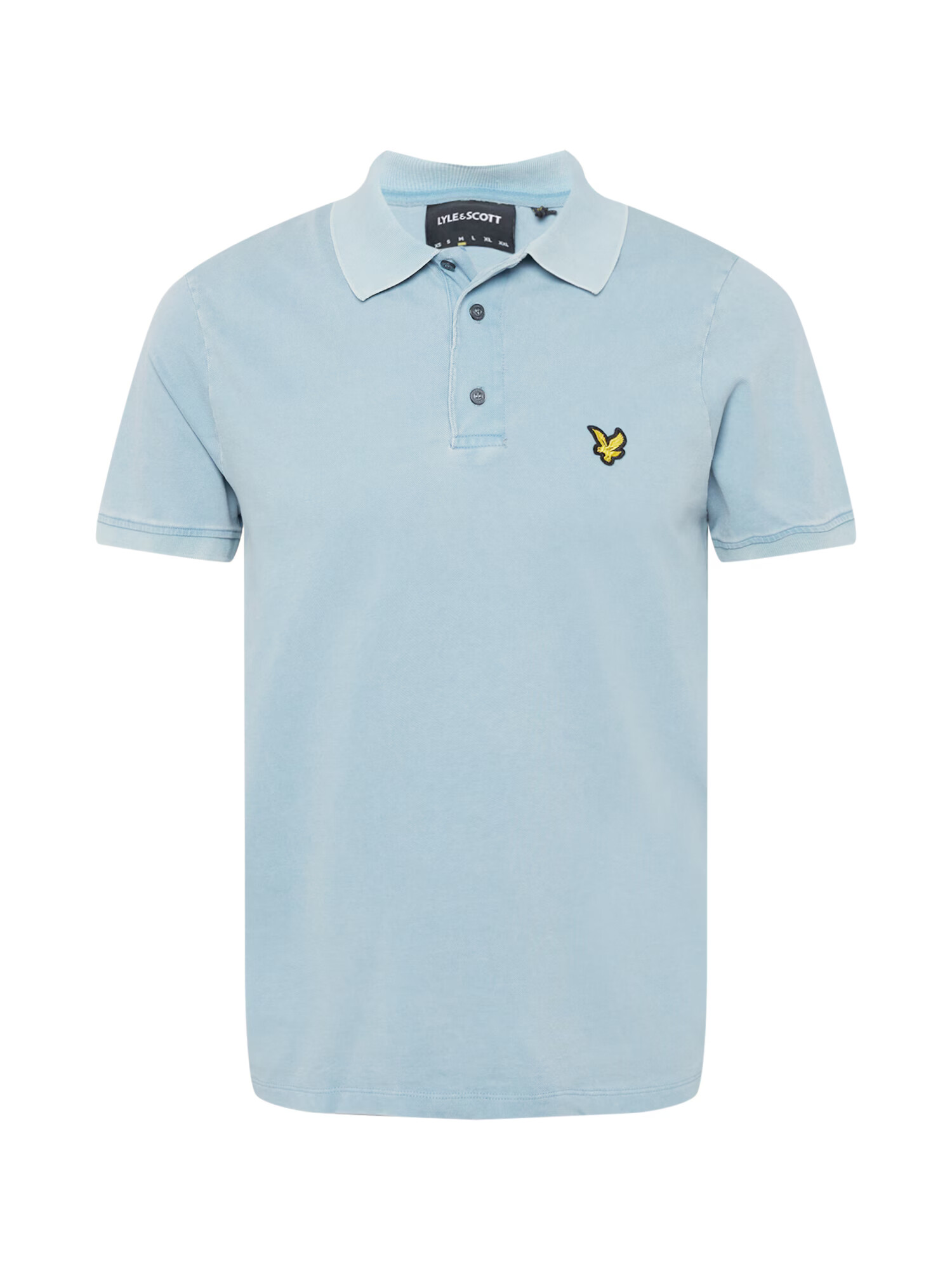 Lyle & Scott Тениска светлосиньо / жълто - Pepit.bg