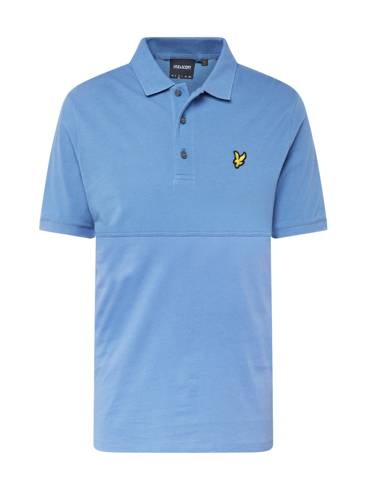 Lyle & Scott Тениска светлосиньо / жълто / черно - Pepit.bg