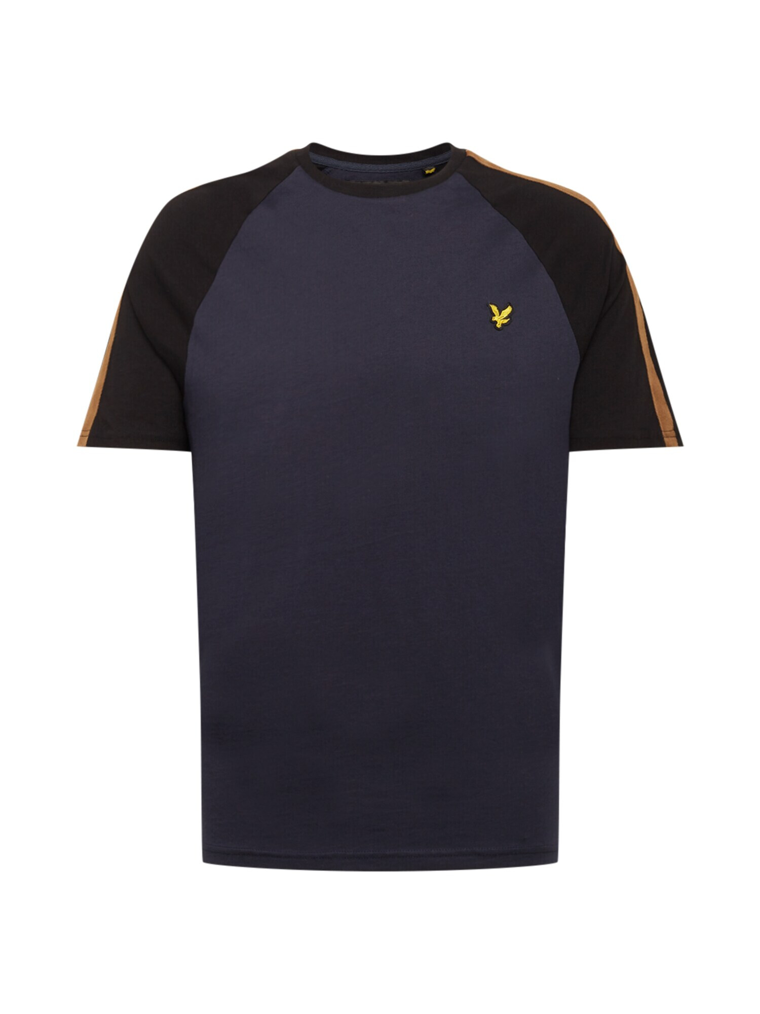 Lyle & Scott Тениска тъмносиньо / черно / карамел - Pepit.bg