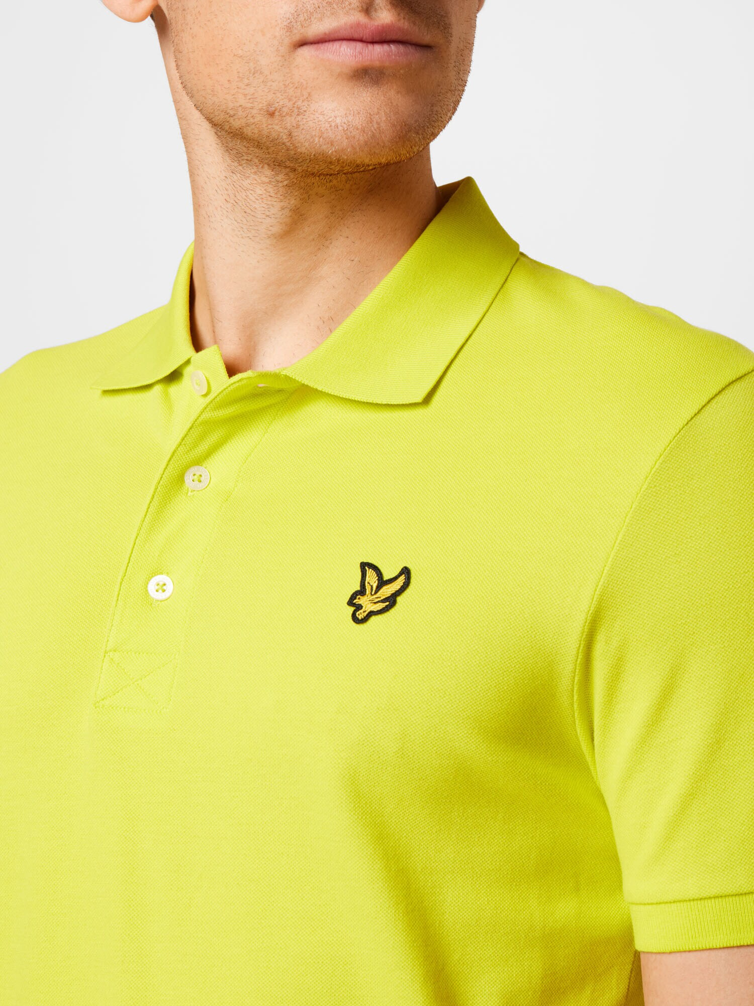 Lyle & Scott Тениска жълто / черно - Pepit.bg