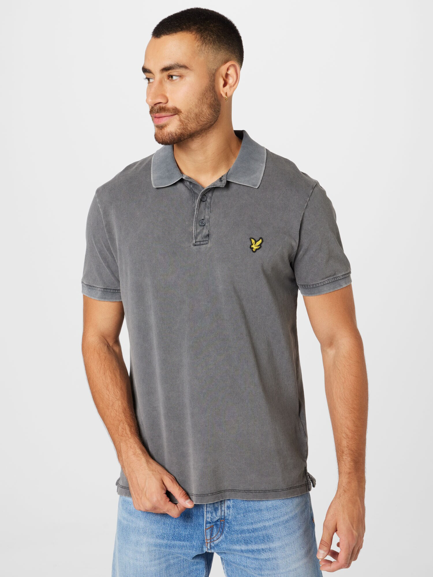 Lyle & Scott Тениска жълто / камък - Pepit.bg