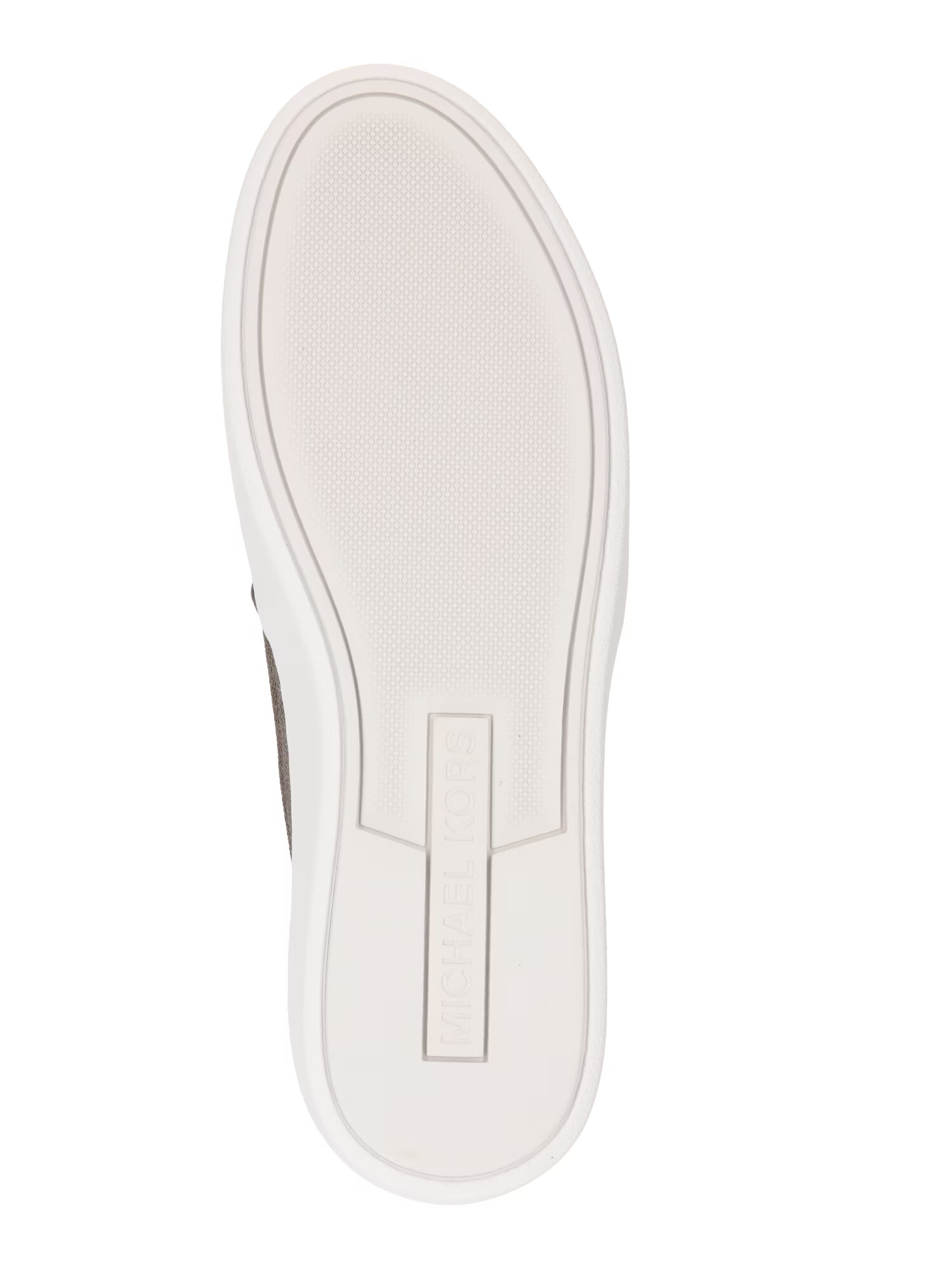 MICHAEL Michael Kors Спортни обувки Slip On 'KEATON' светлокафяво / тъмнокафяво - Pepit.bg