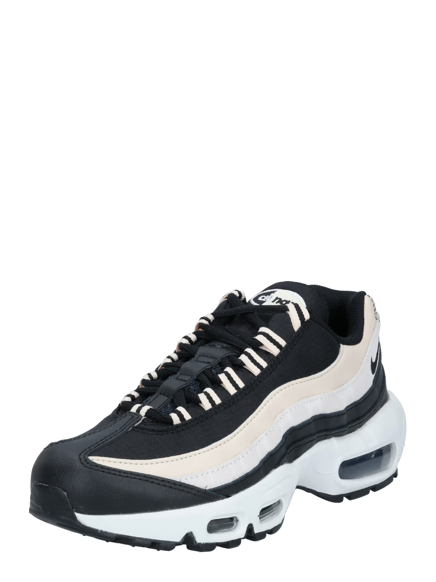 Nike Sportswear Ниски маратонки 'Air Max 95' бяло / черно / бежово - Pepit.bg