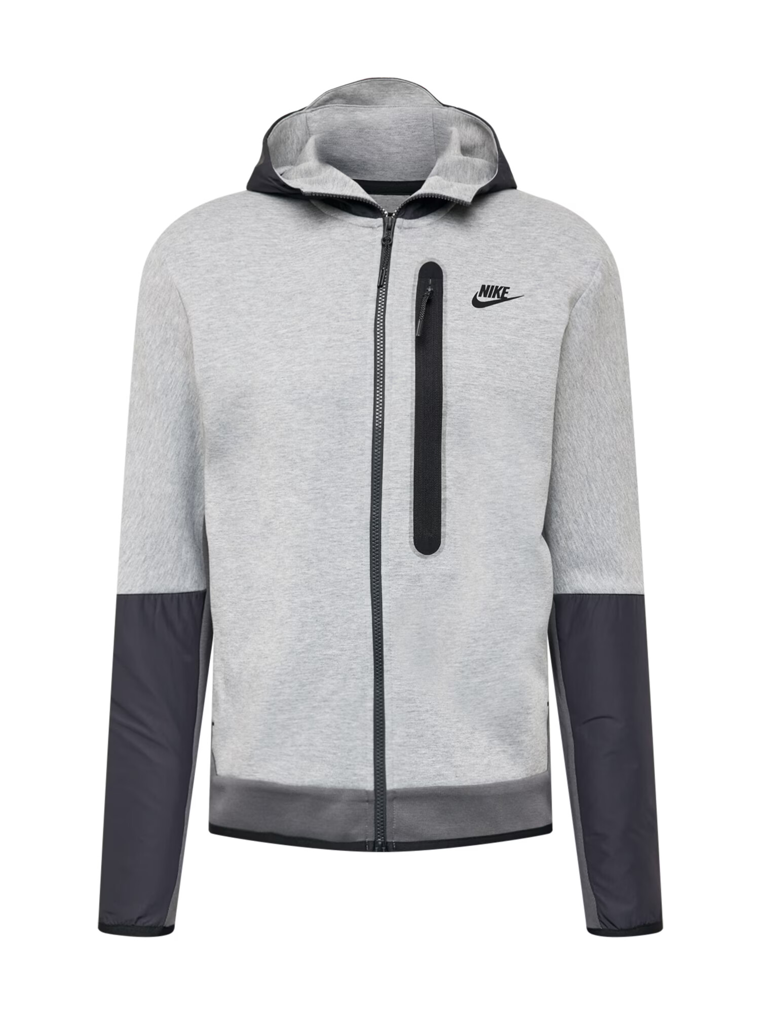 Nike Sportswear Поларено яке сиво / базалтово синьо - Pepit.bg