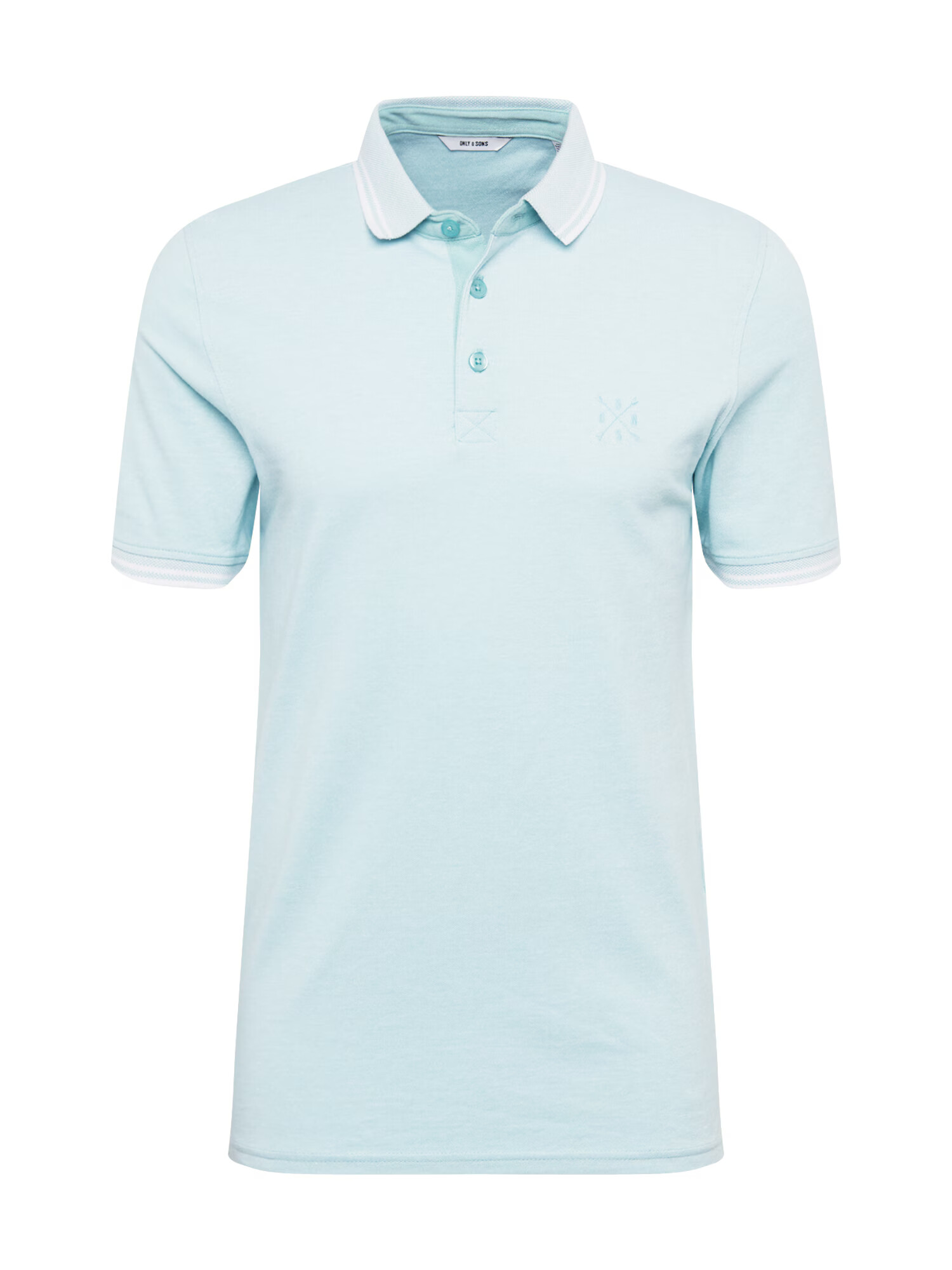 Only & Sons Тениска 'onsSTAN SS FITTED POLO TEE NOOS' мента - Pepit.bg