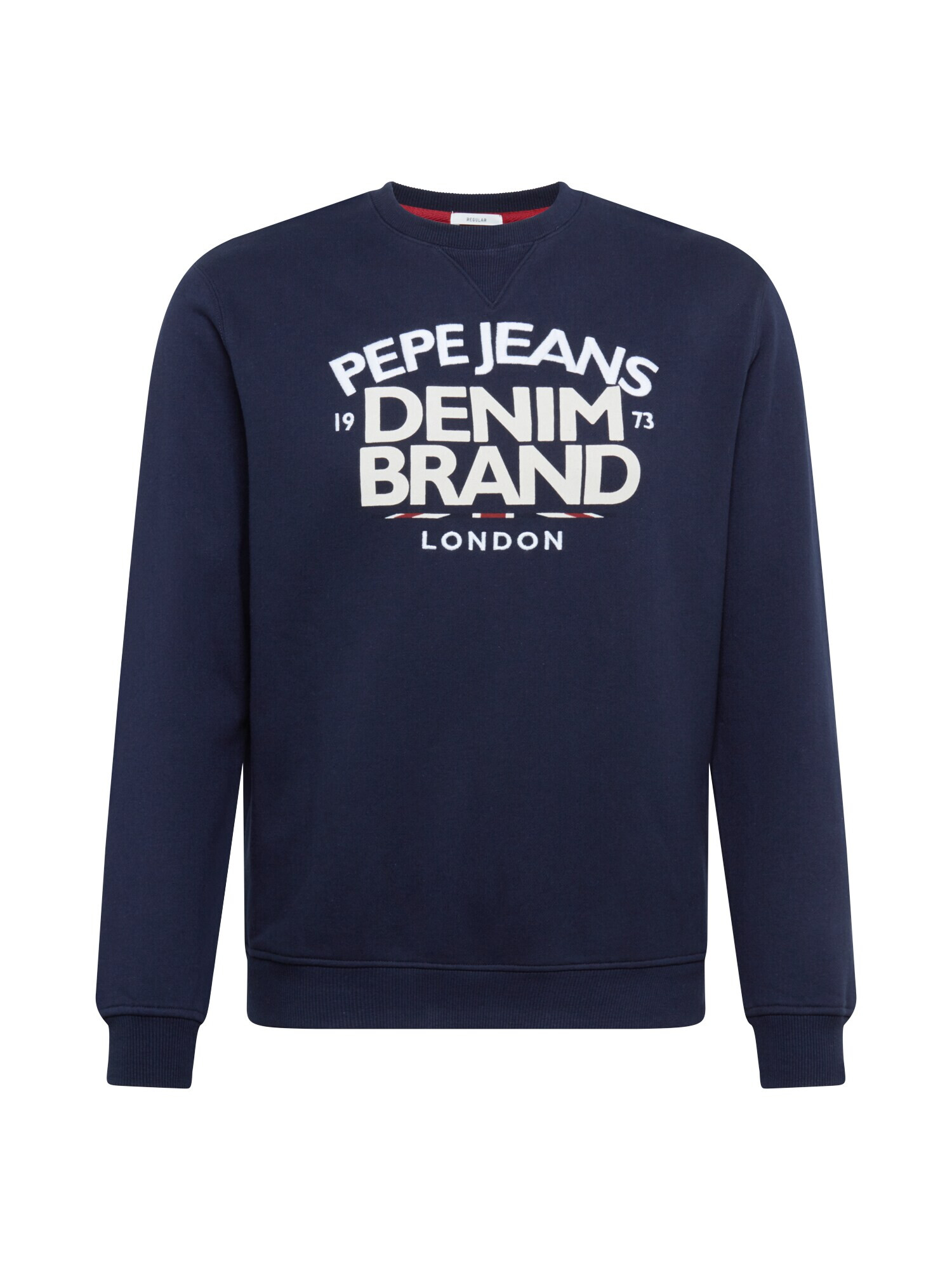 Pepe Jeans Блузон с качулка 'HARRISON' тъмносиньо / бяло / червено - Pepit.bg