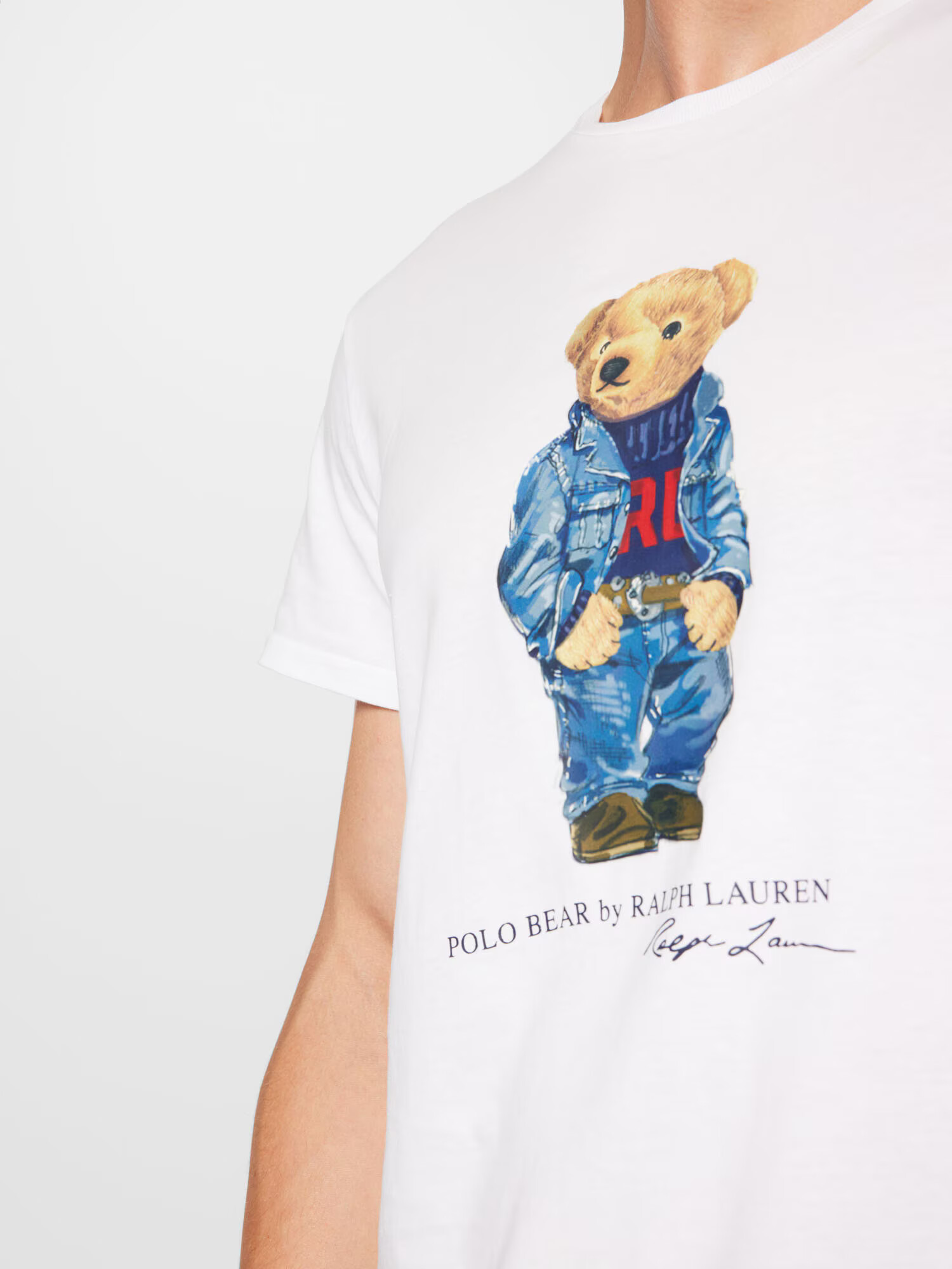 Polo Ralph Lauren Тениска синьо / светлокафяво / червено / бяло - Pepit.bg