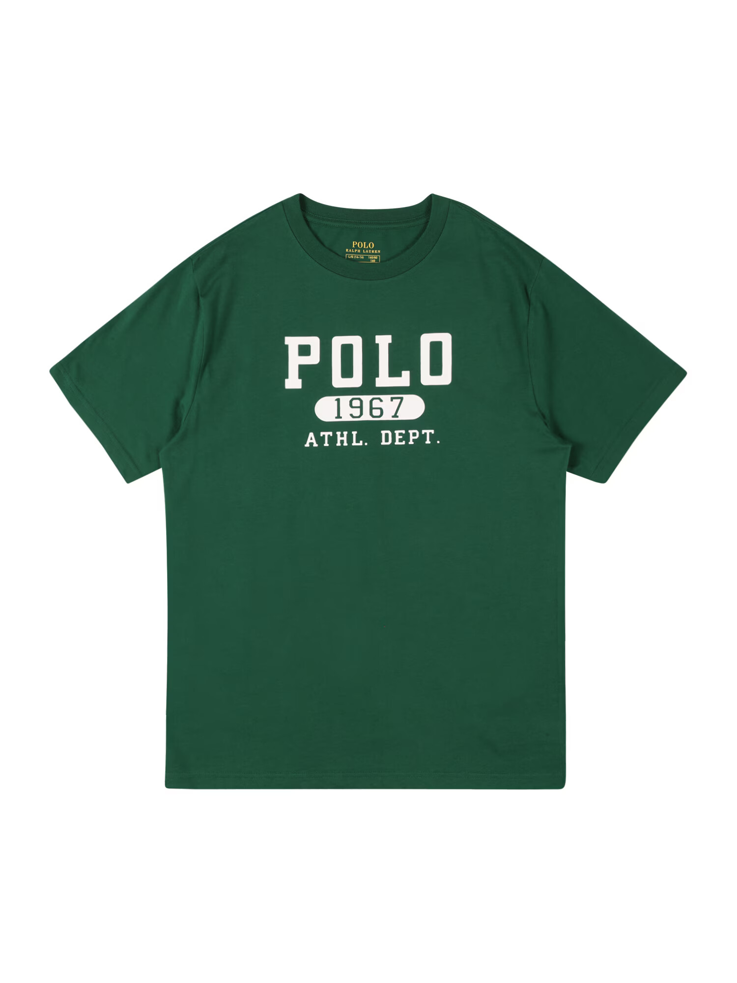 Polo Ralph Lauren Тениска тъмнозелено / бяло - Pepit.bg