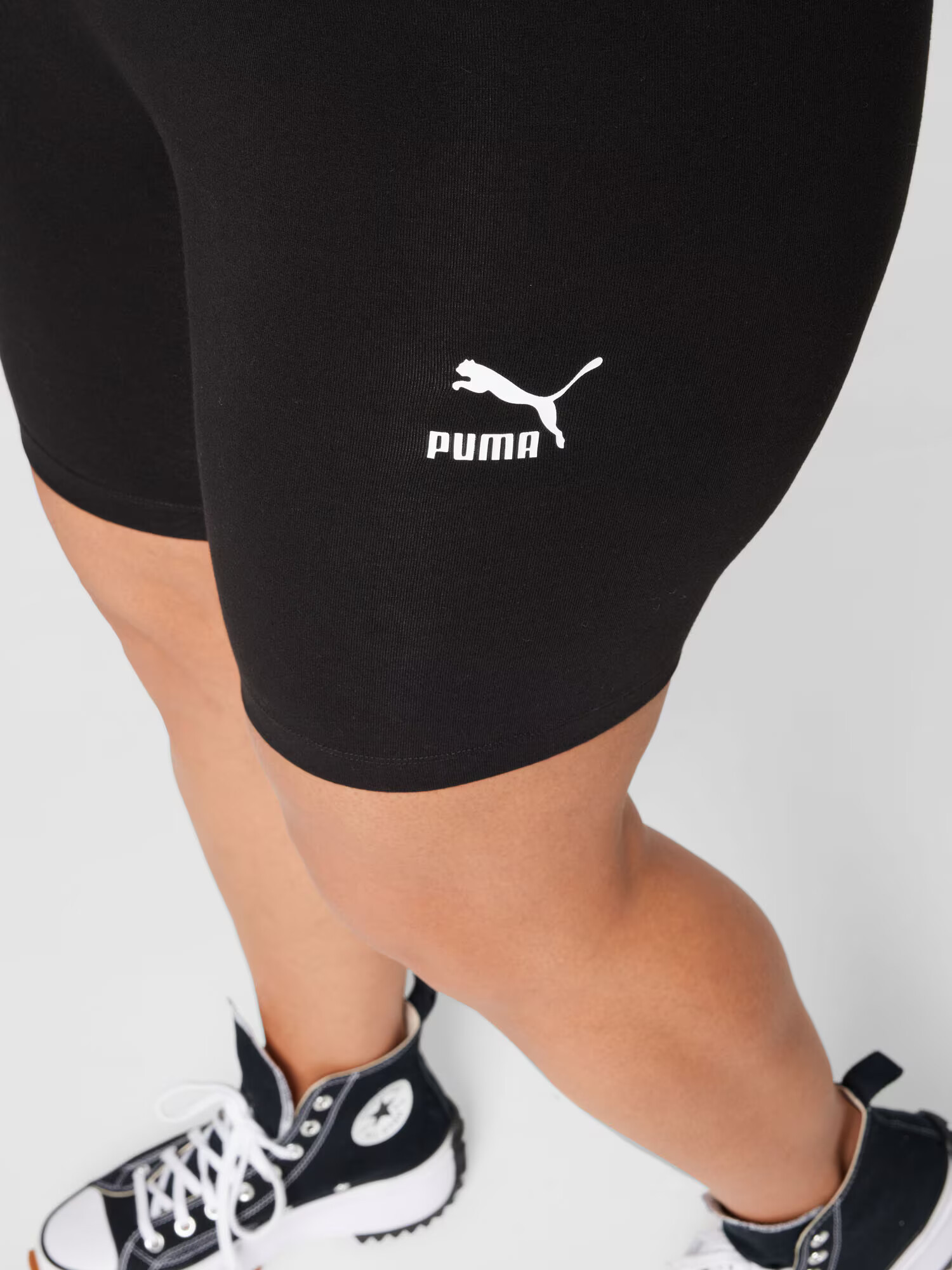 PUMA Панталон черно / бяло - Pepit.bg