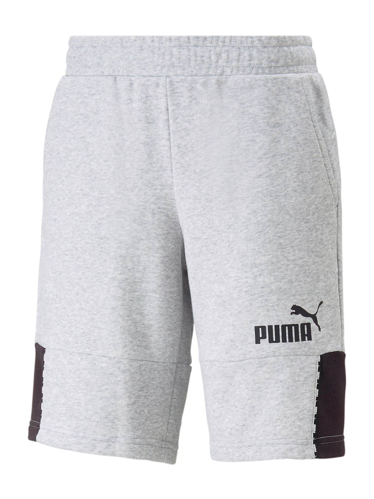 PUMA Спортен панталон сив меланж / черно - Pepit.bg