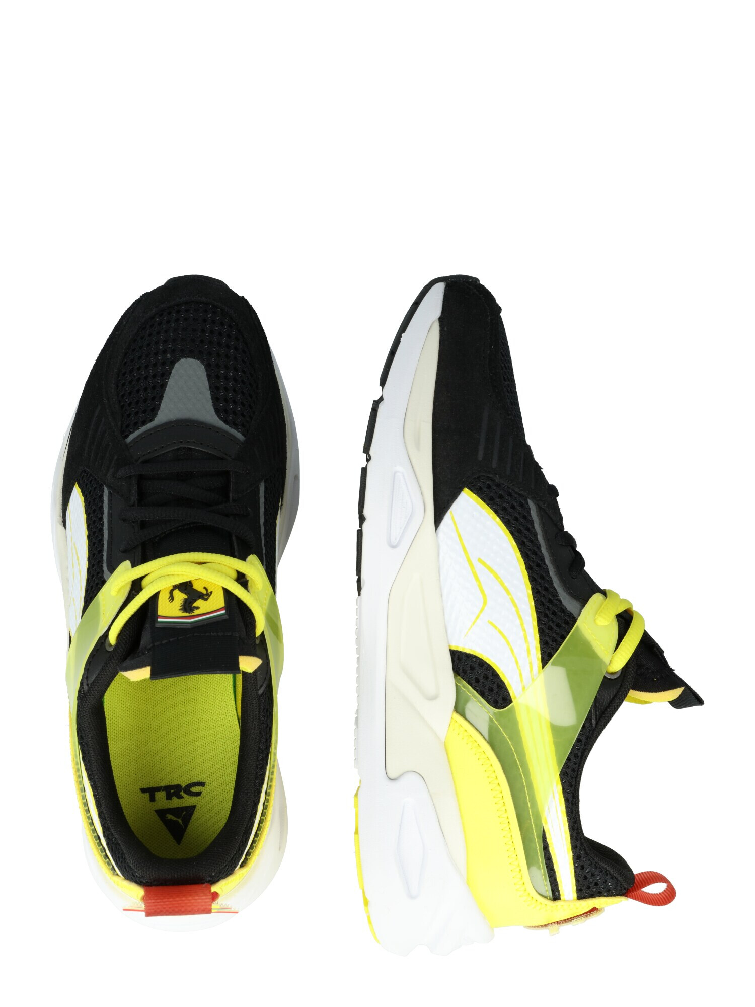 PUMA Спортни обувки 'Ferrari TRC Blaze' жълто / черно / бяло - Pepit.bg