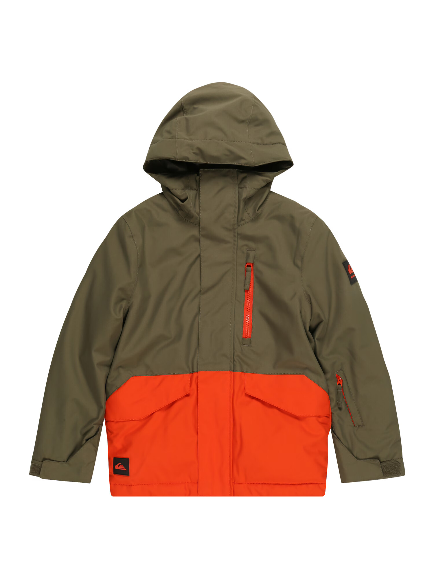 QUIKSILVER Яке Outdoor 'MISSION SOLID YOUTH' каки / тъмнооранжево - Pepit.bg