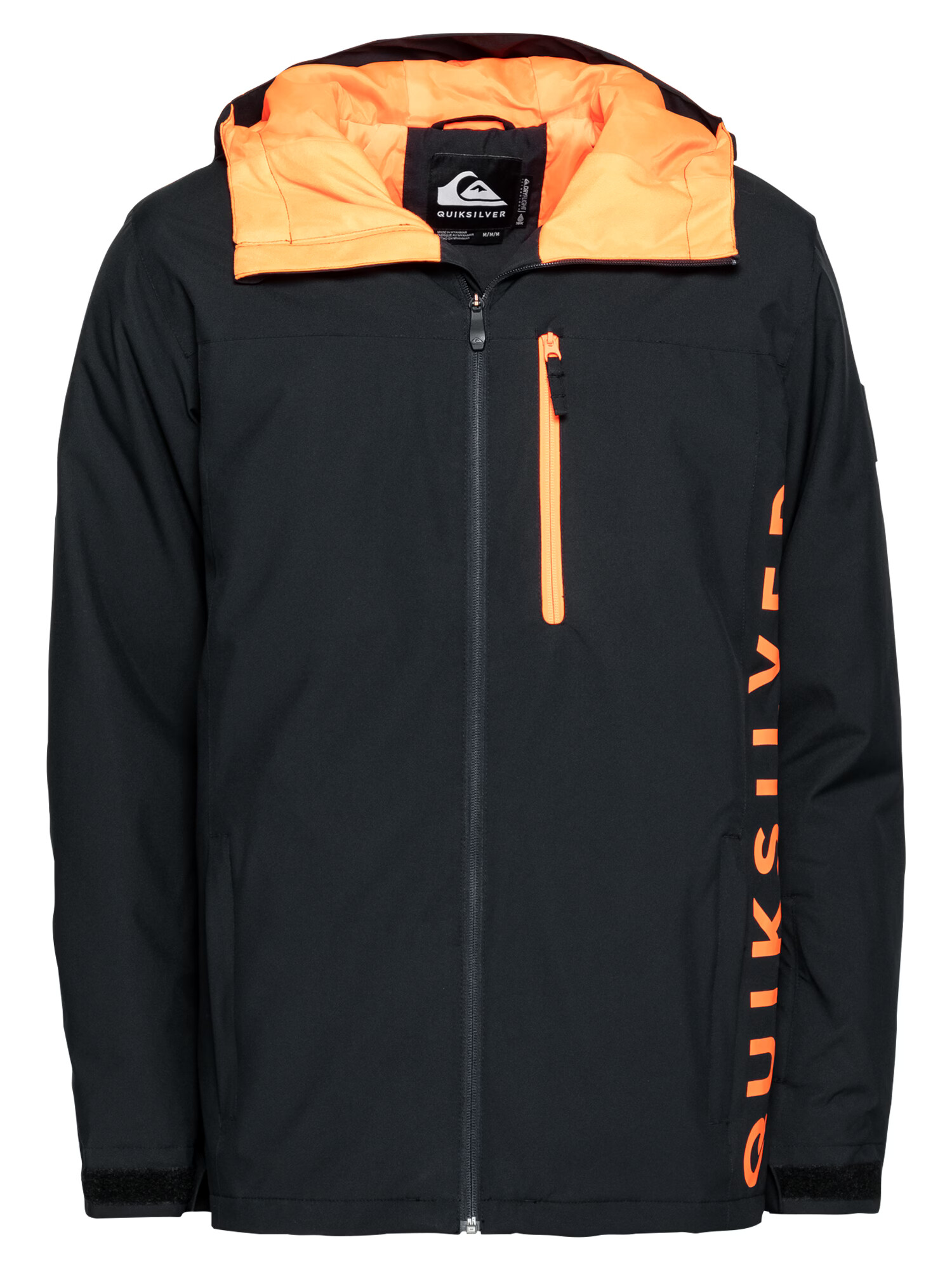 QUIKSILVER Яке Outdoor 'MORTON' оранжево / черно - Pepit.bg