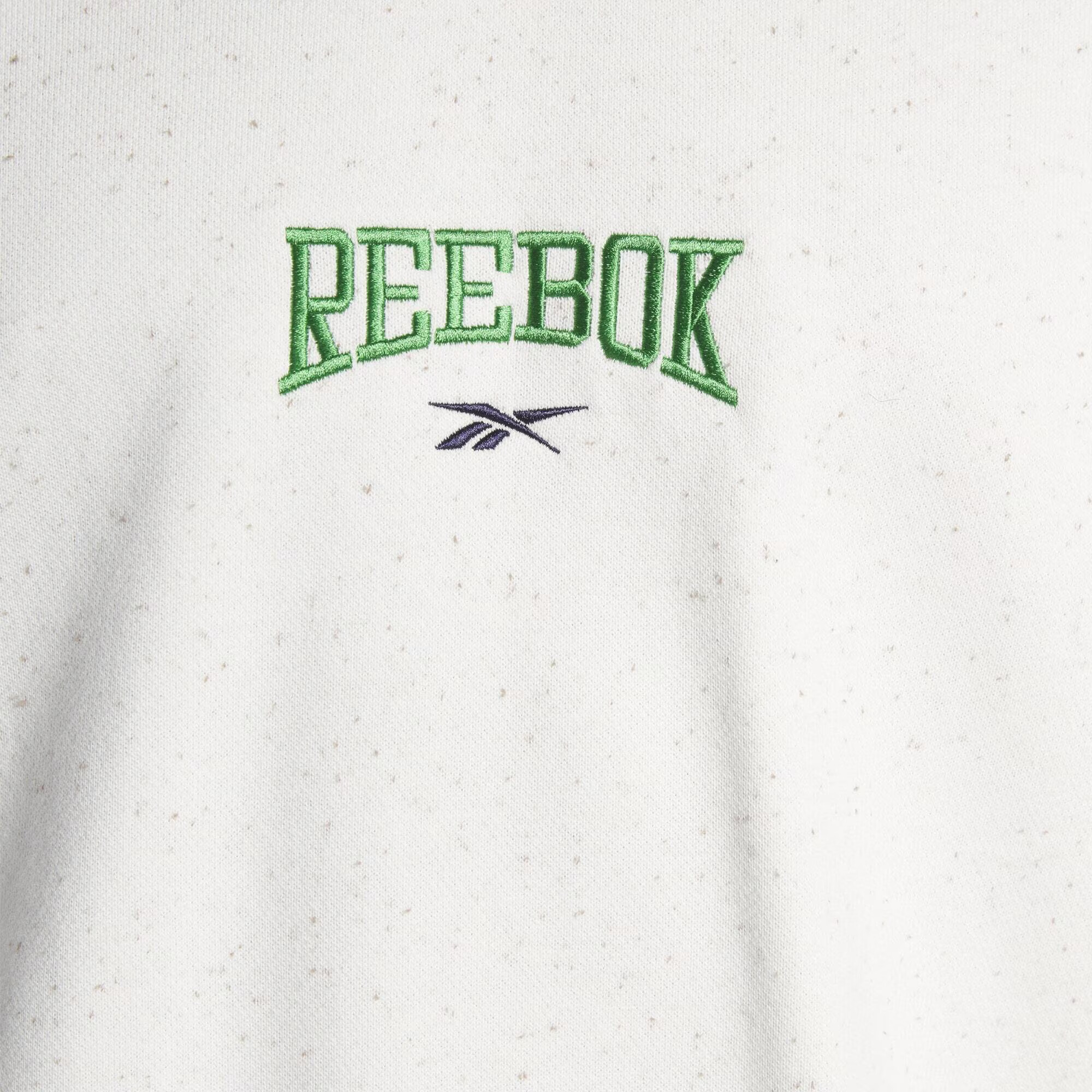 Reebok Classics Суичър нейви синьо / киви / бял меланж - Pepit.bg