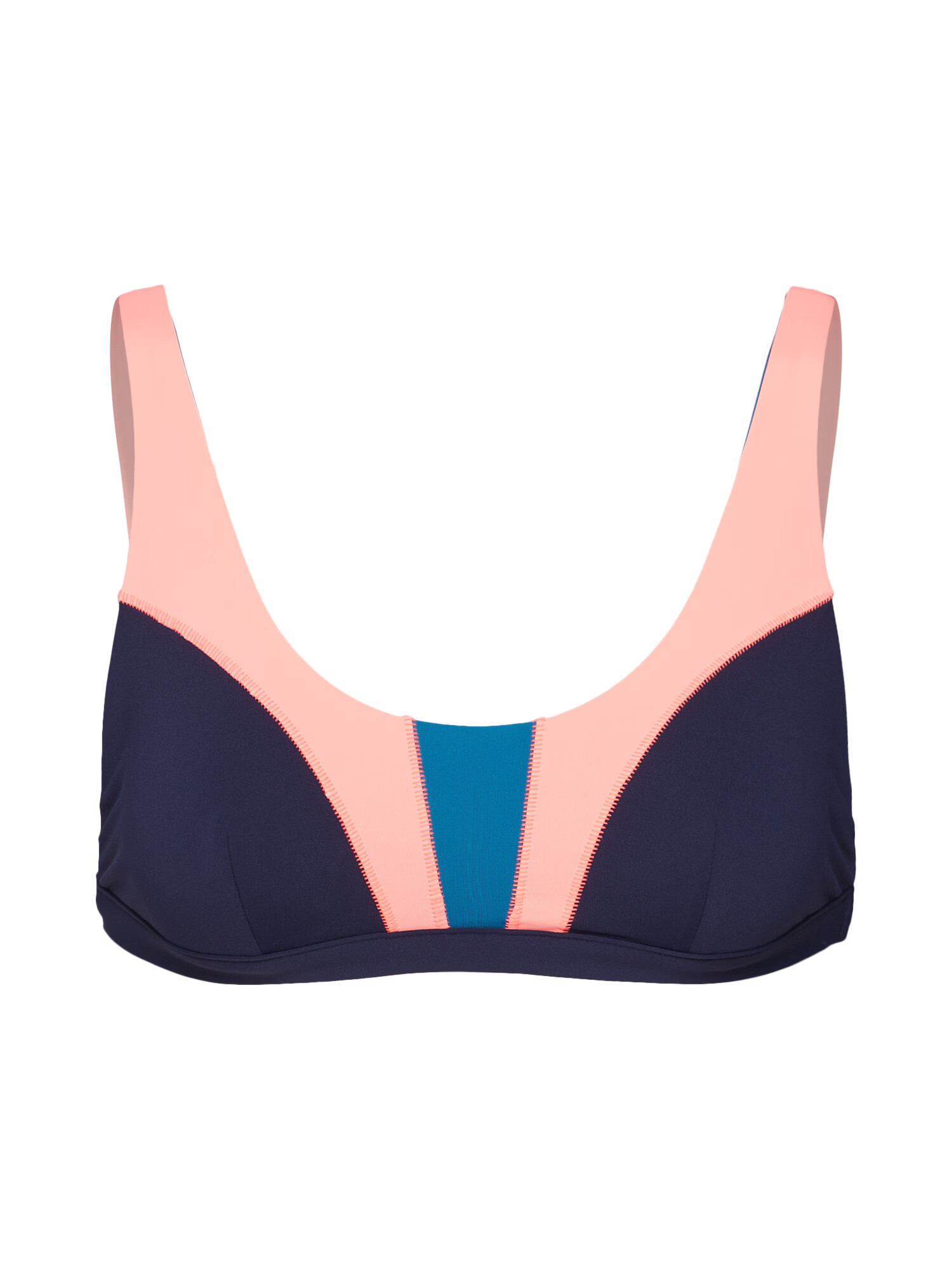 RIP CURL Горнище на бански 'MIRAGE COLORBLOCK BRA' индиго / бяло - Pepit.bg