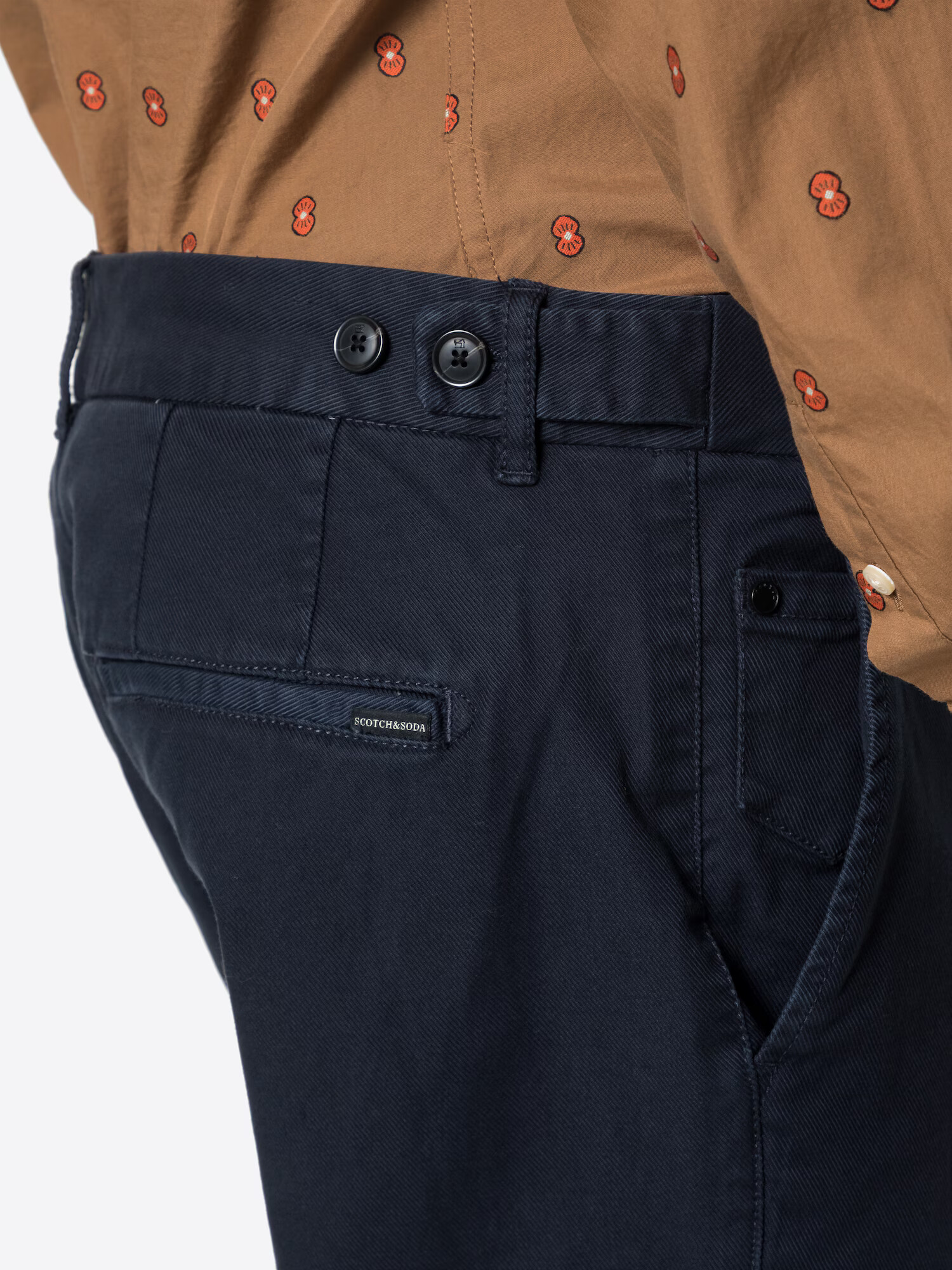 SCOTCH & SODA Панталон Chino 'Fave' нощно синьо - Pepit.bg