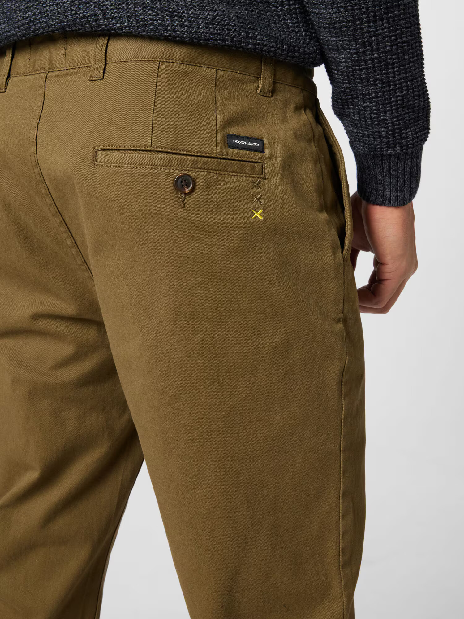 SCOTCH & SODA Панталон Chino 'STUART' каки - Pepit.bg